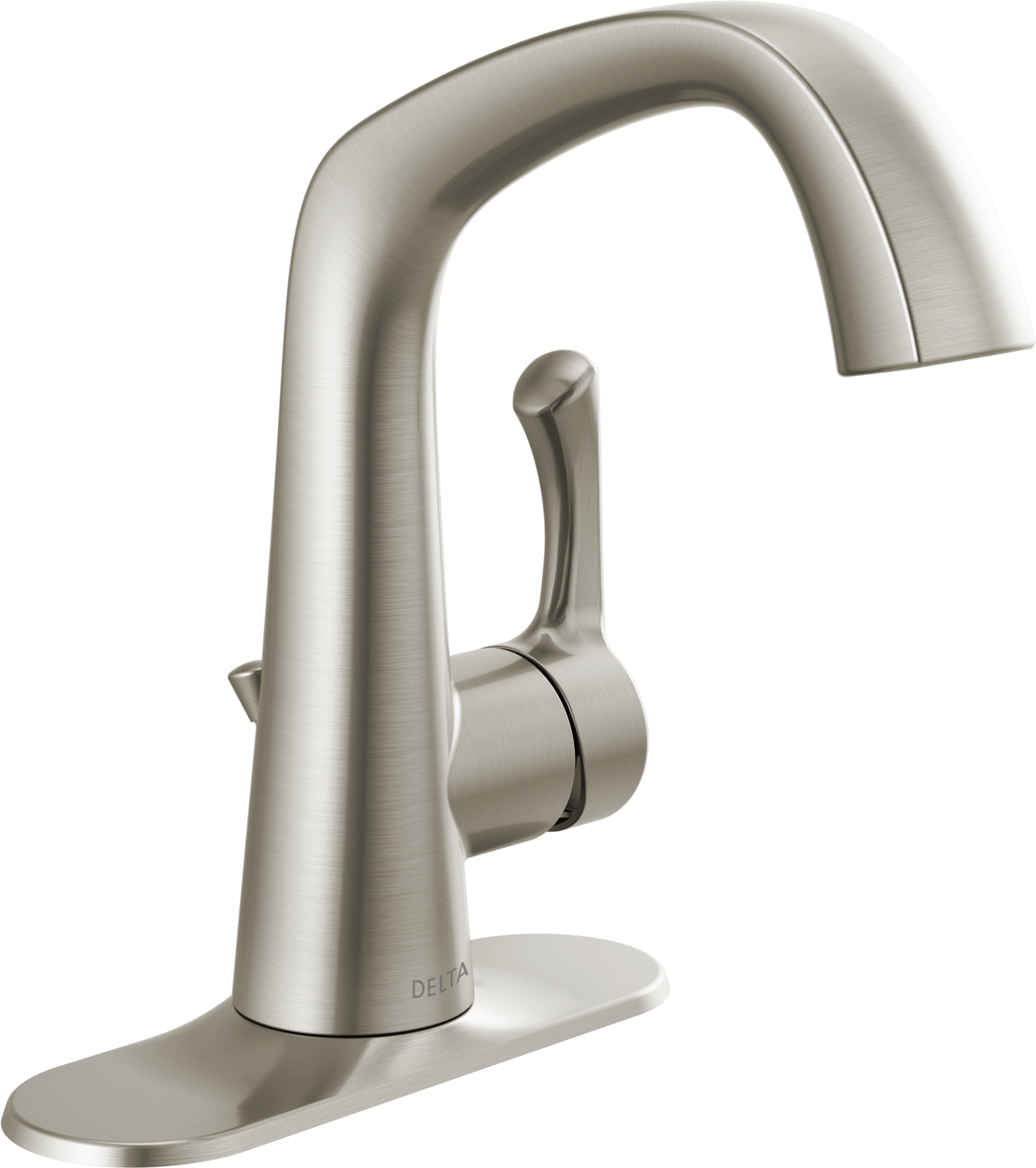 ハルspクルルsp Single Handle Centerset Faucet in Spotshield Brushed Nickel