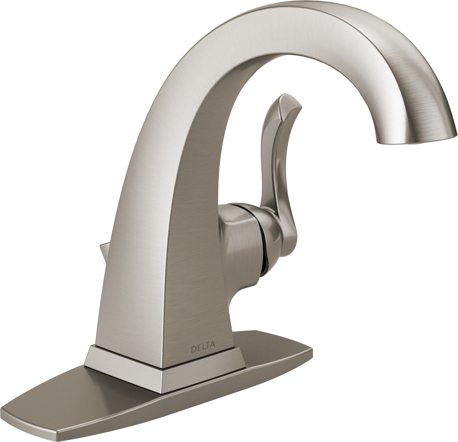 Single Handle Centerset Faucet in Spotshield Brushed Nickel
