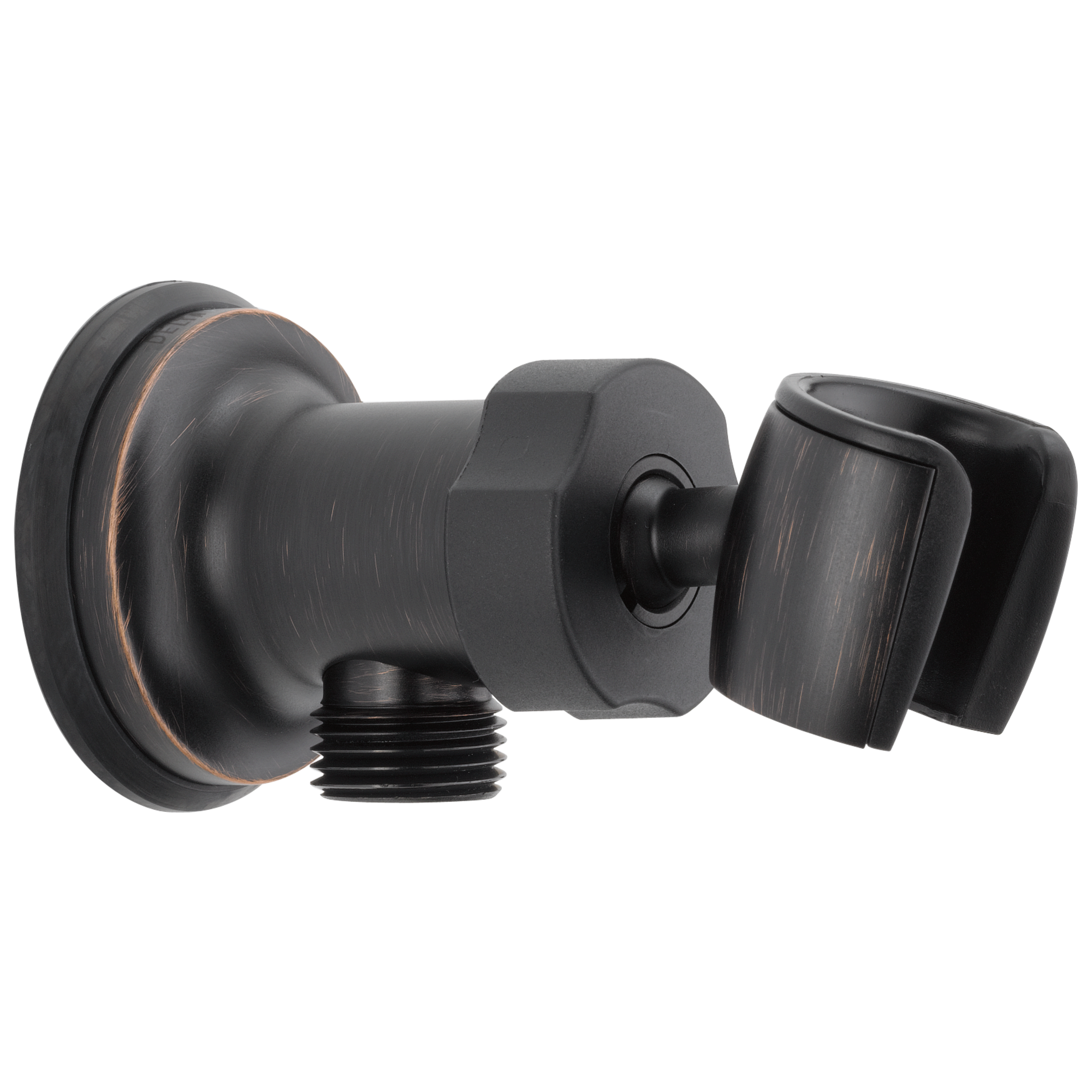 Delta Faucet Universal Showering Components Adjustable Wall Mount Elbow - Venetian Bronze
