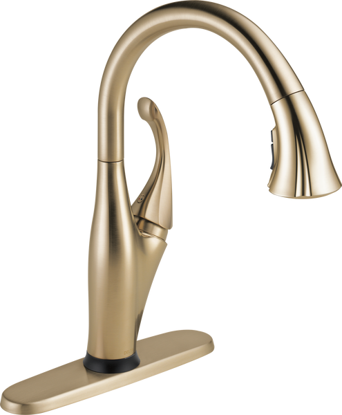 Single Handle Pull-Down Kitchen Faucet with Touch2O® and