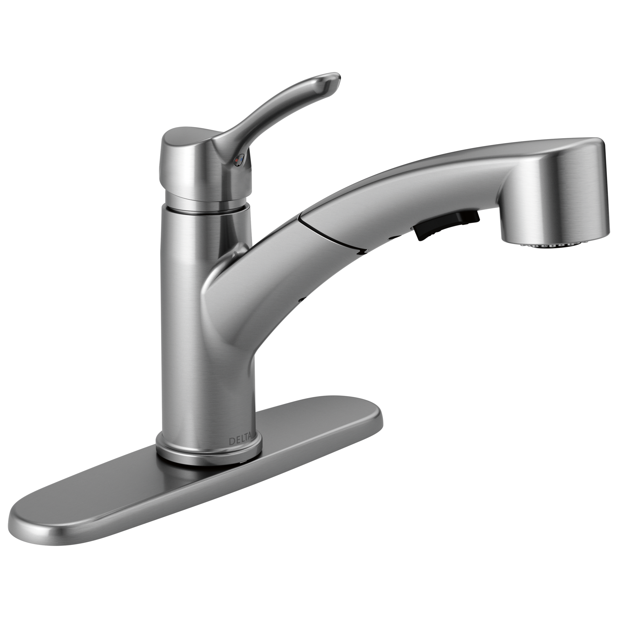Delta Faucet CollinsE Single Handle Tract-Pack Pull-Out Kitchen Faucet - Arctic Stainless
