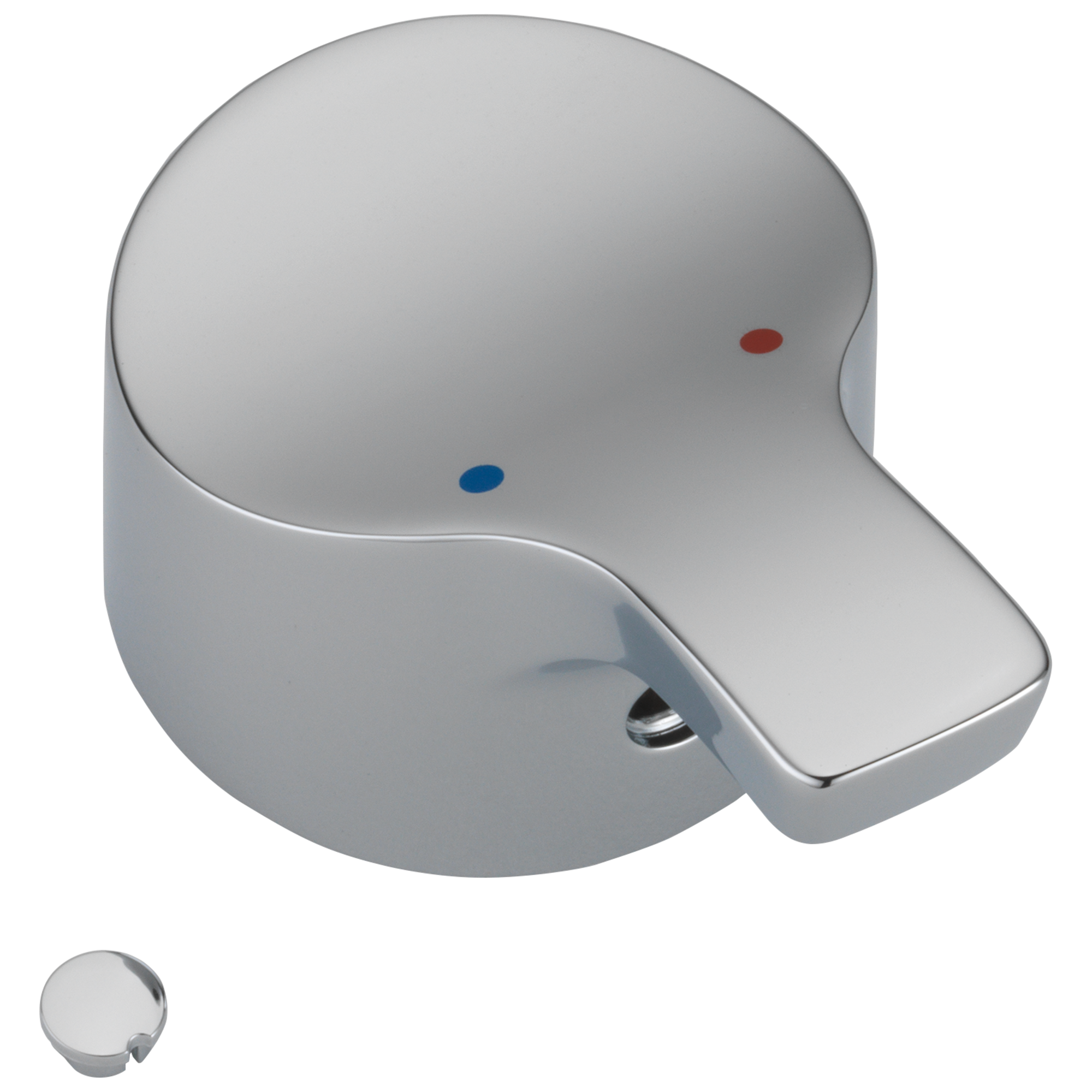 Delta Faucet Tesla Set Screw & Button - Roman Tub - Chrome