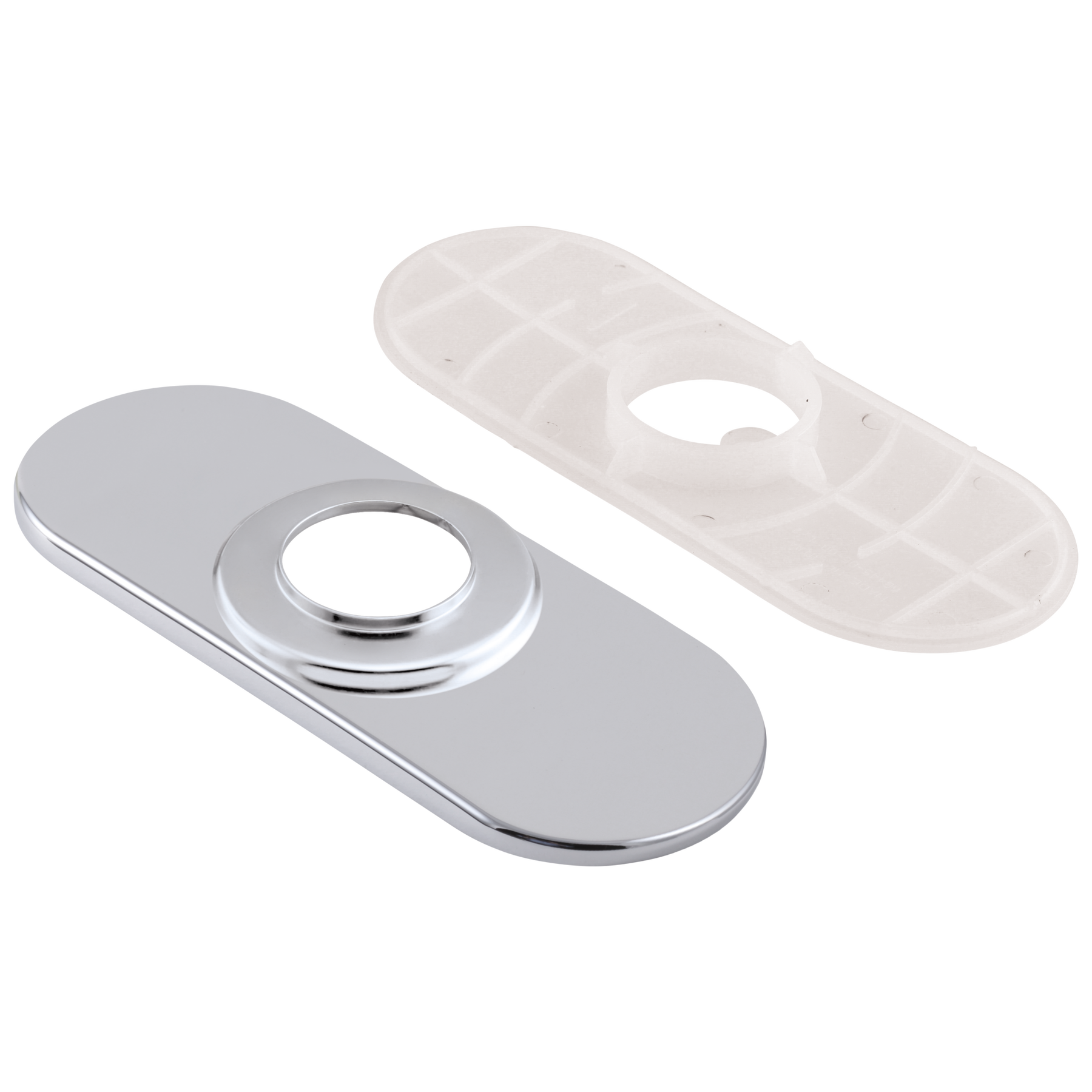 Escutcheon & Gasket - Transitional / Contemporary Bar in Chrome 