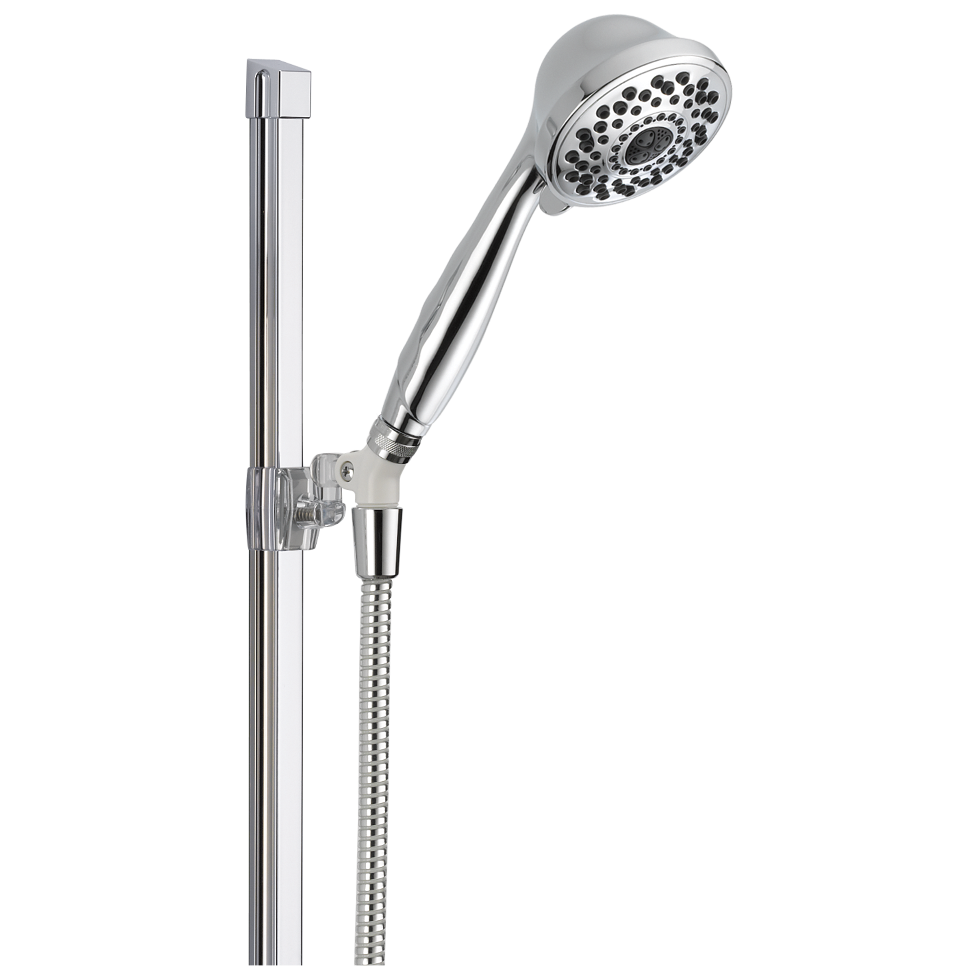 Delta Faucet Universal Showering Components Premium 7-Setting Glide Rail Hand Shower - Chrome