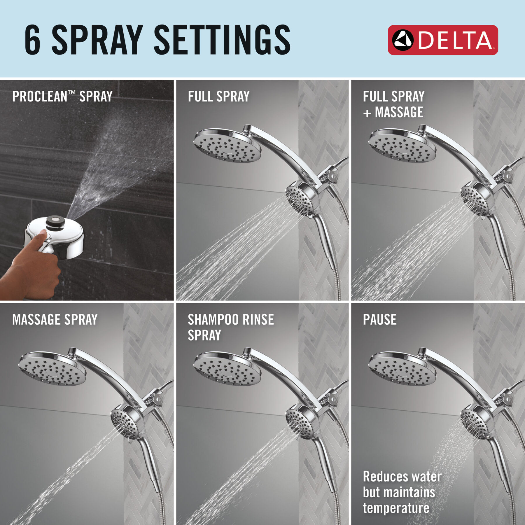 PivotPro™ 3-in-1 Combination Shower, image 20