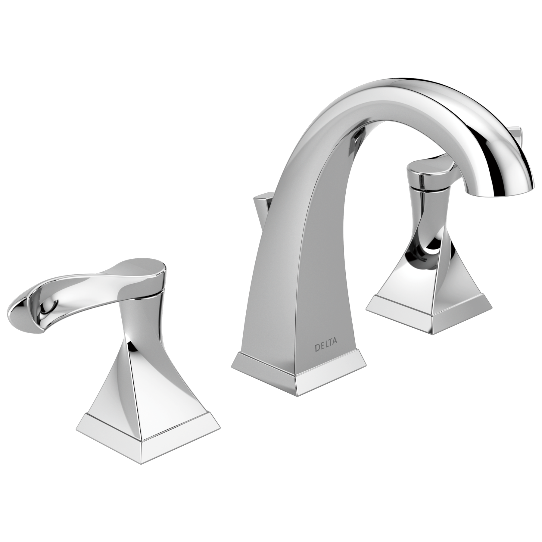 Two Handle Widespread Bathroom Faucet in Chrome 35841-DST | Delta Faucet