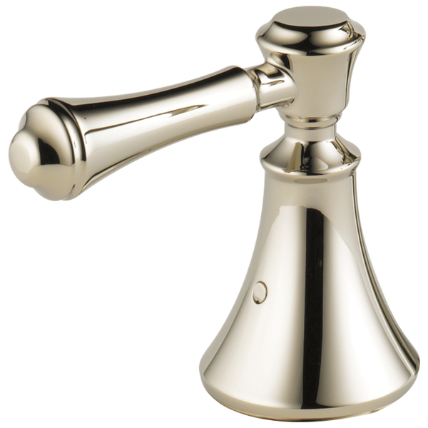 Metal Lever Handle Set - Roman Tub in Polished Nickel H697PN