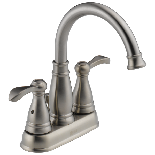 Two Handle Centerset Bathroom Faucet in Brushed Nickel 25984LF-BN
