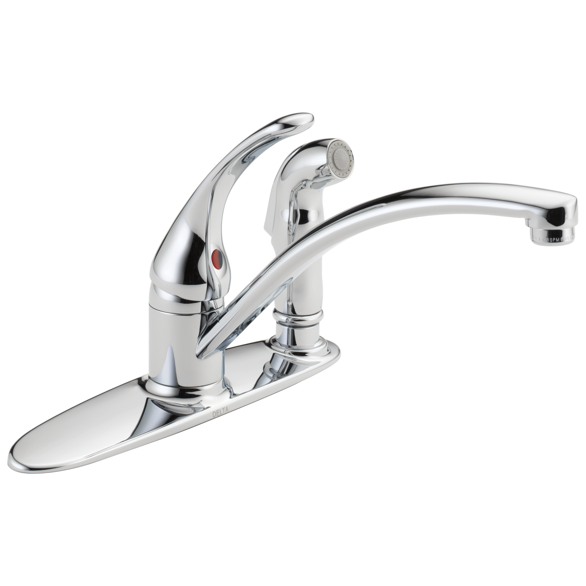 Delta Faucet Foundations | Single handle - Chrome