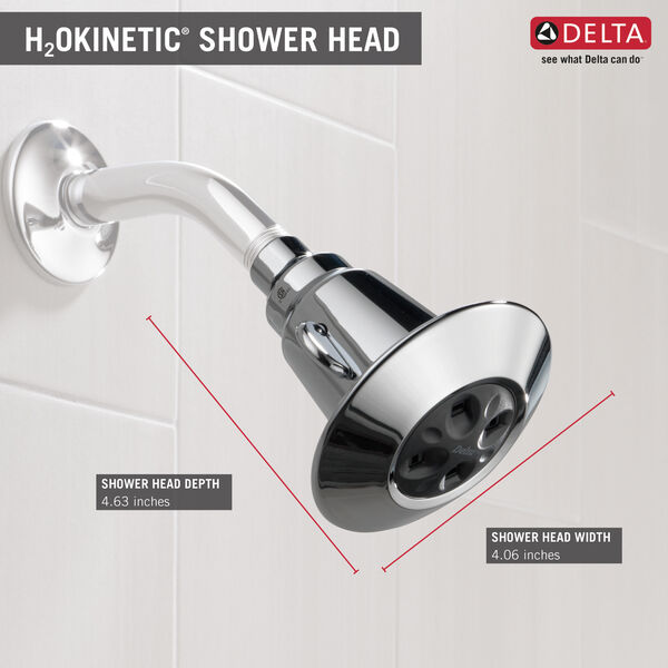 Water-Amplifying® Adjustable Shower Head