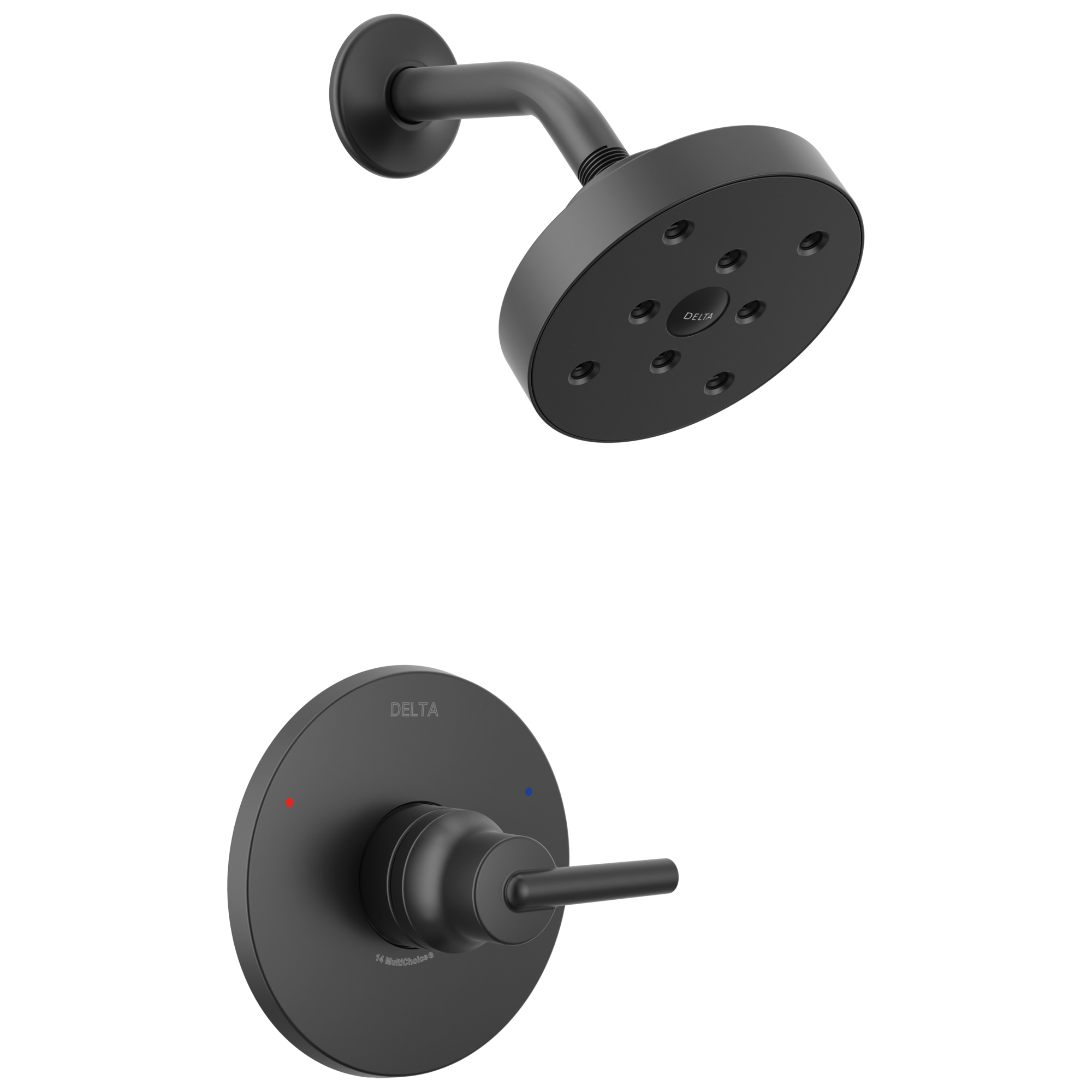 Delta Faucet Trinsic Monitor 14 Series Shower Trim - Matte Black