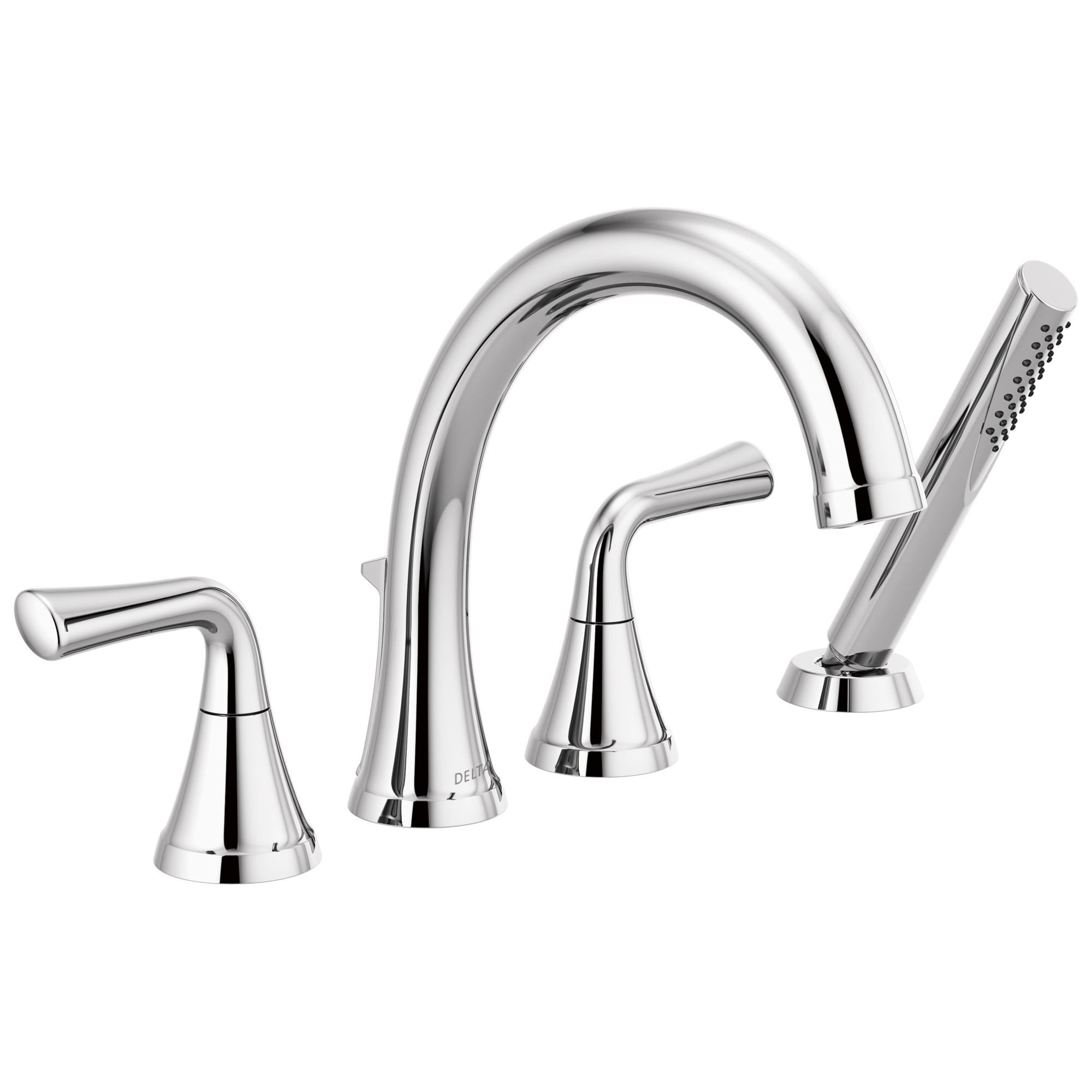 Delta Faucet KayraE Roman Tub Trim with Hand Shower - Chrome