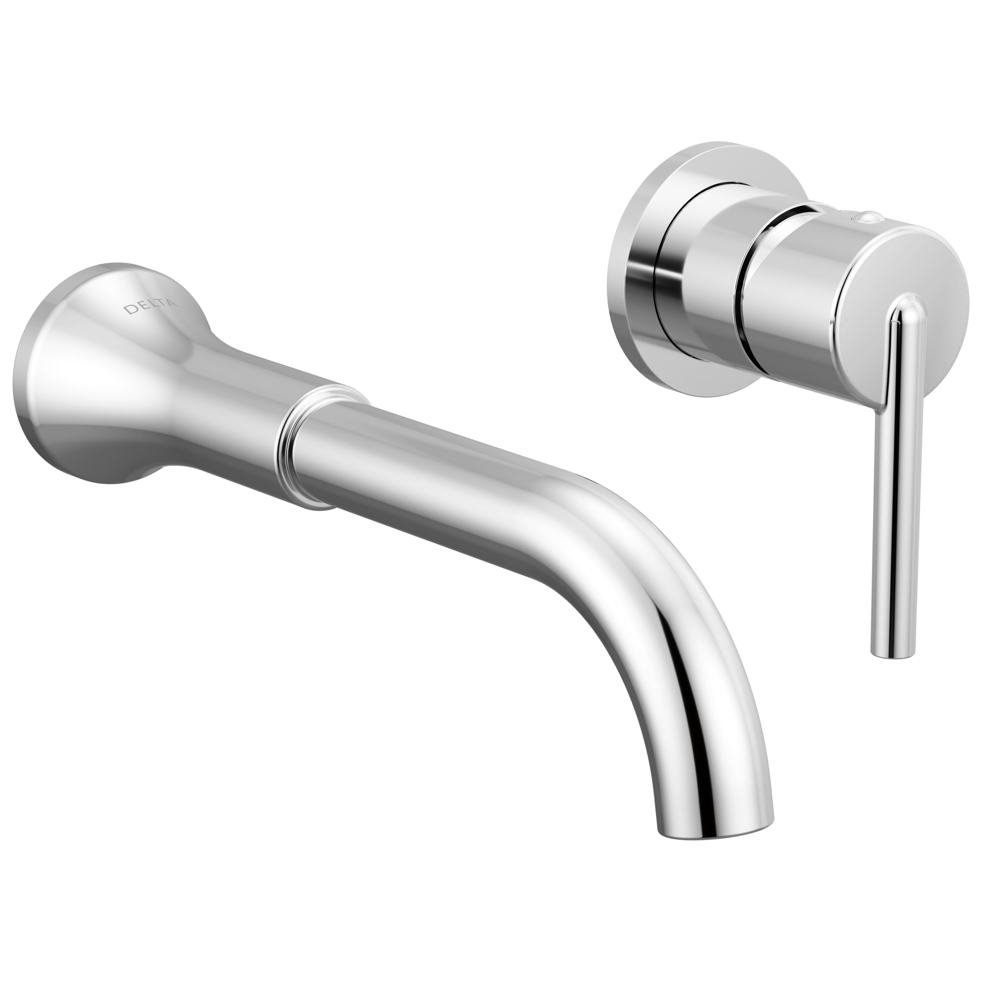 Delta Faucet Trinsic Single Handle Wall Mount Bathroom Faucet Trim - Chrome