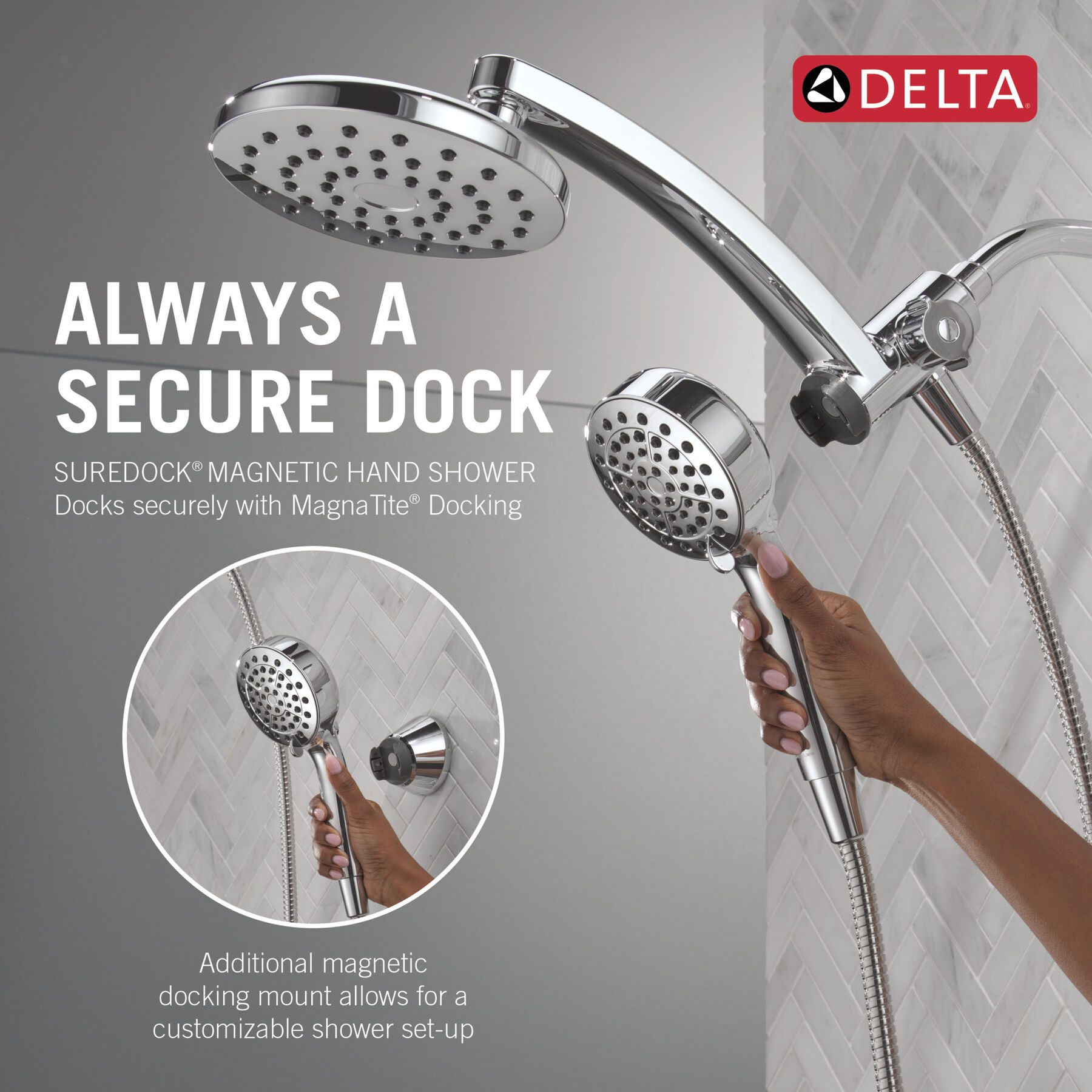 PivotPro™ 3-in-1 Combination Shower, image 17