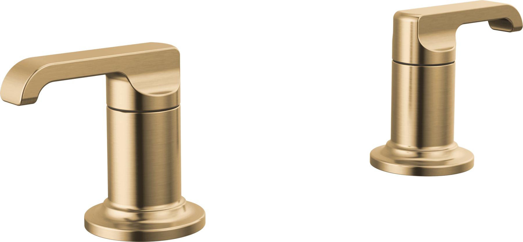 Roman Tub Handles - Lever in Lumicoat® Champagne Bronze H588CZ-PR