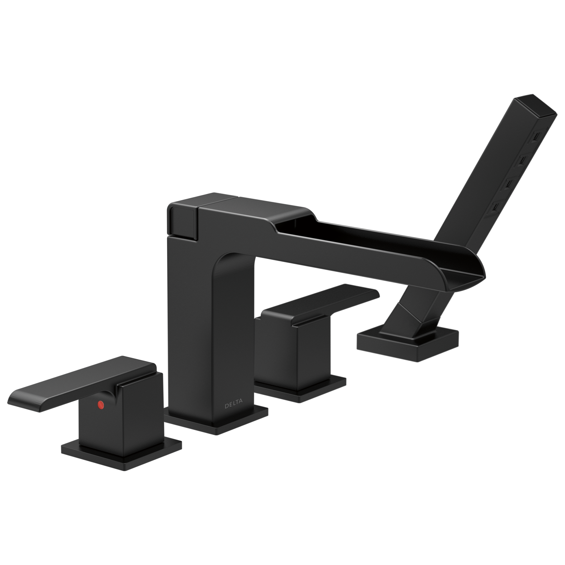 Roman Tub Faucet Trim w/ Hand Shower 2L (Recertified) in Matte Black