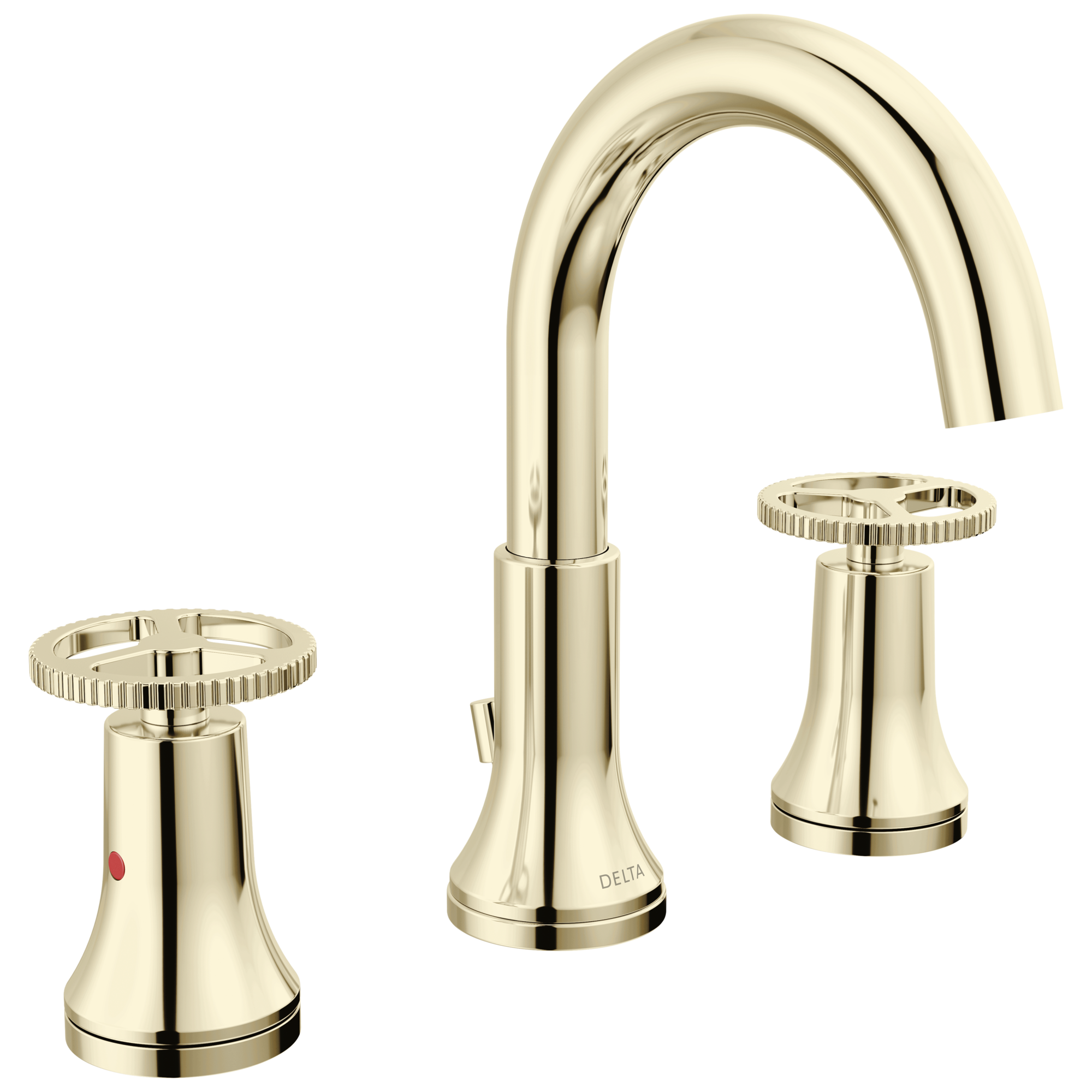 Delta Faucet Trinsic Two Handle Widespread Bathroom Faucet - Polished Nickel