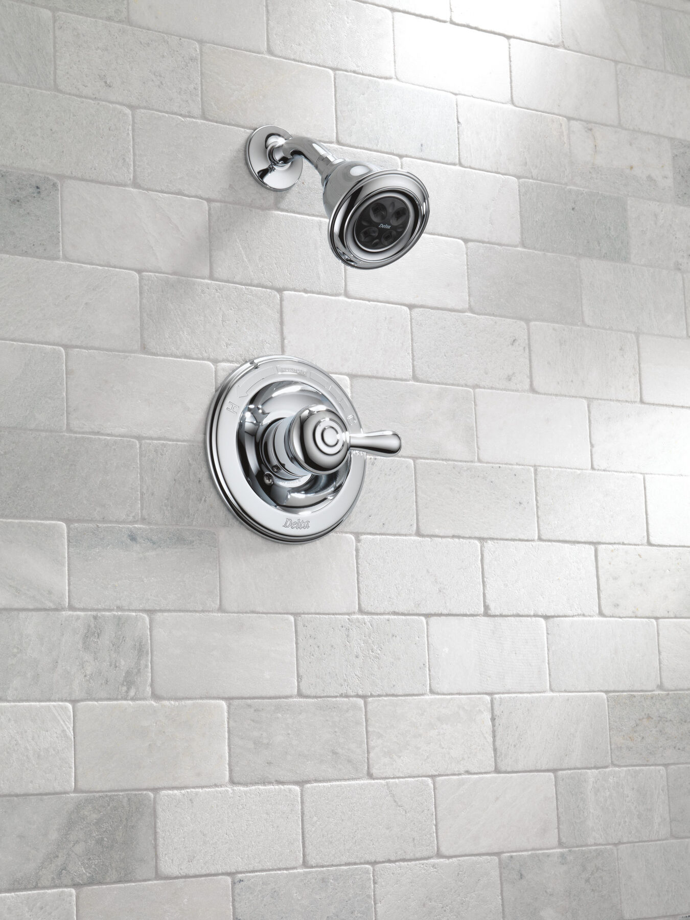 Metal Lever Handle Kit - Tub & Shower in Chrome H778 | Delta Faucet