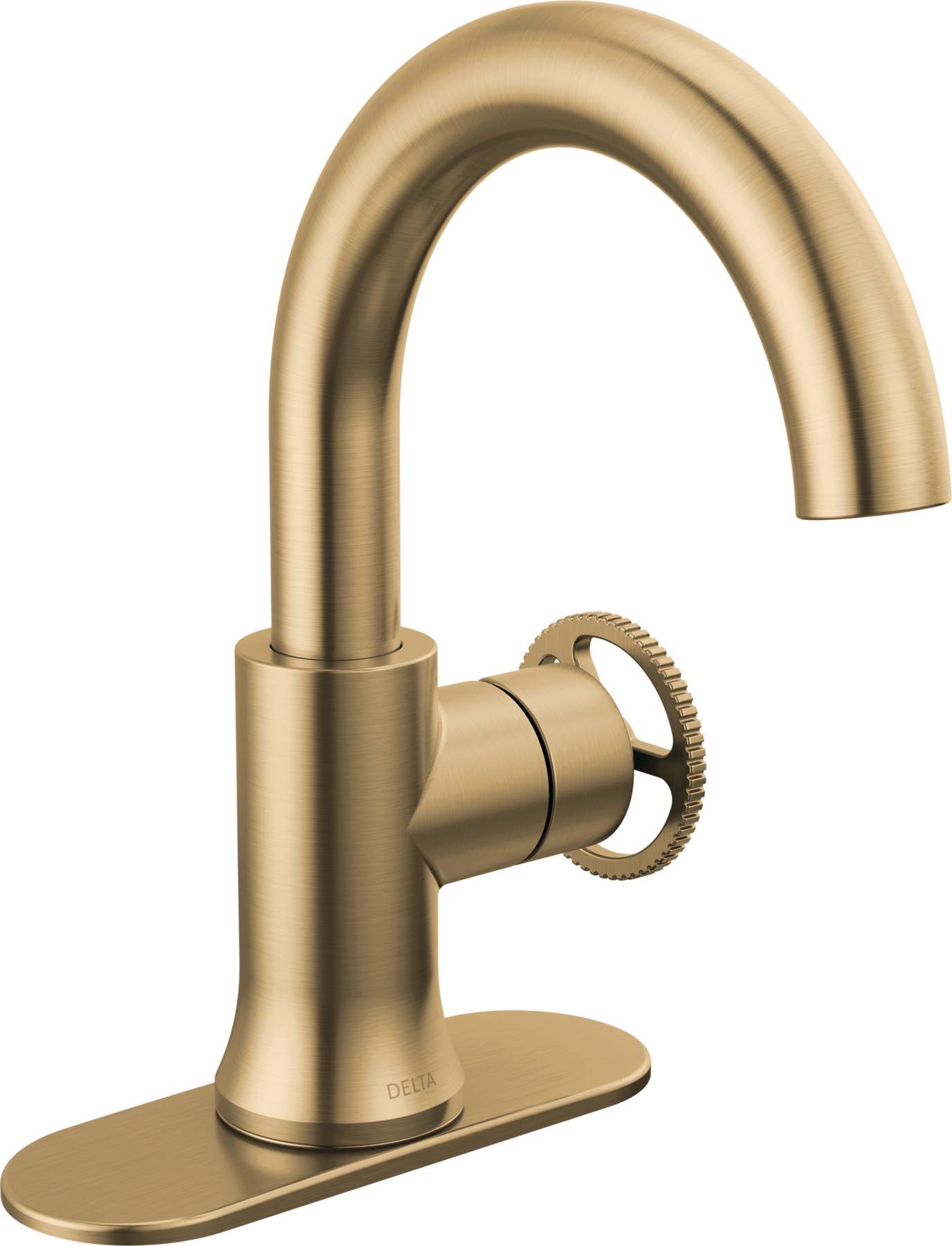 Escutcheon & Gasket - 3 Hole - 1H Bathroom in Champagne Bronze