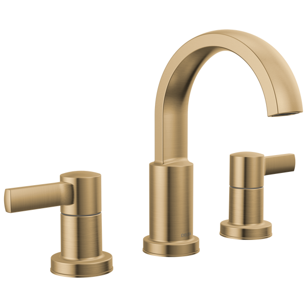 Two Handle Widespread Bathroom Faucet in Champagne Bronze 35855LF