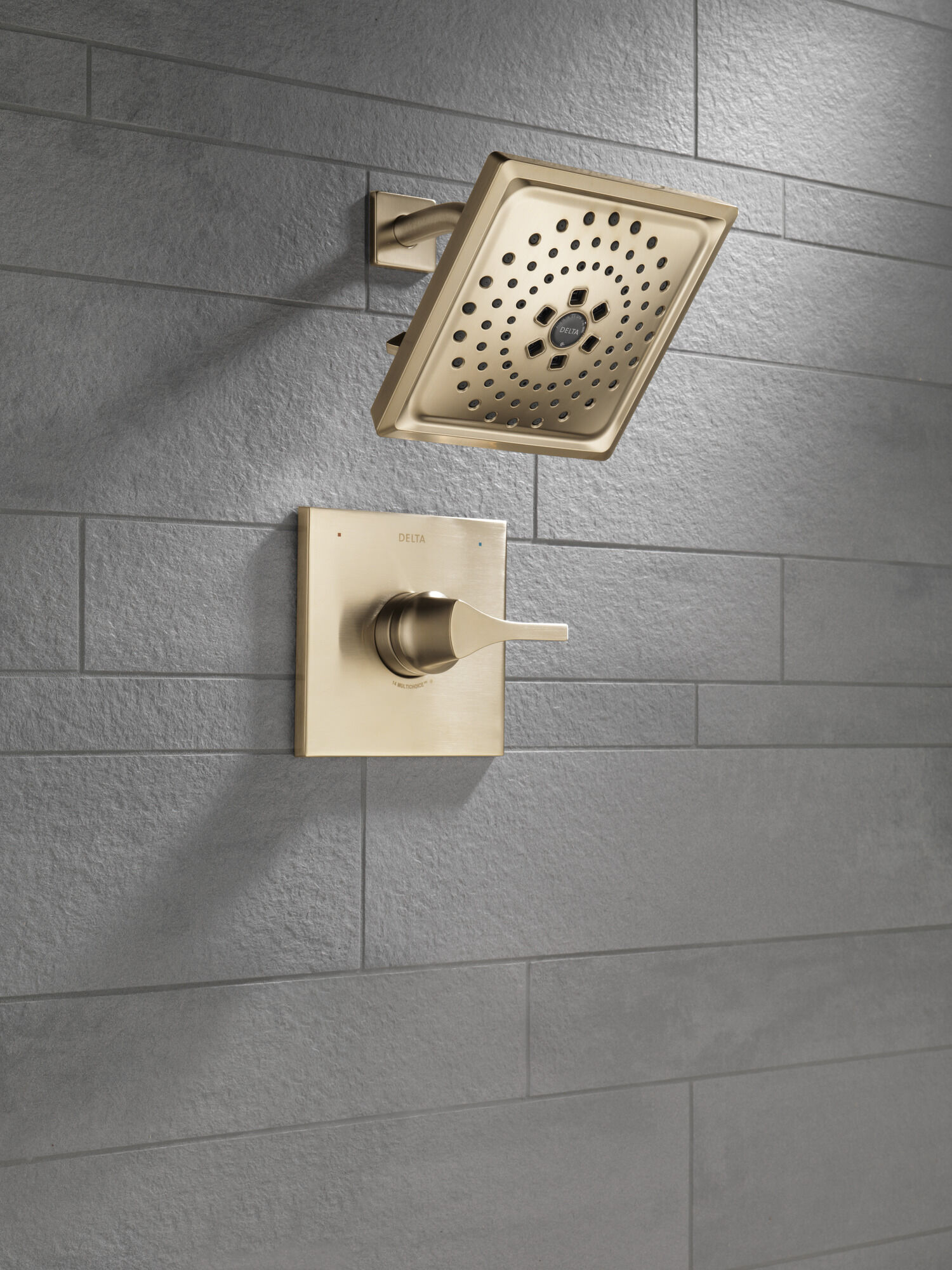 Monitor® 14 Series H2Okinetic® Shower Trim in Champagne Bronze