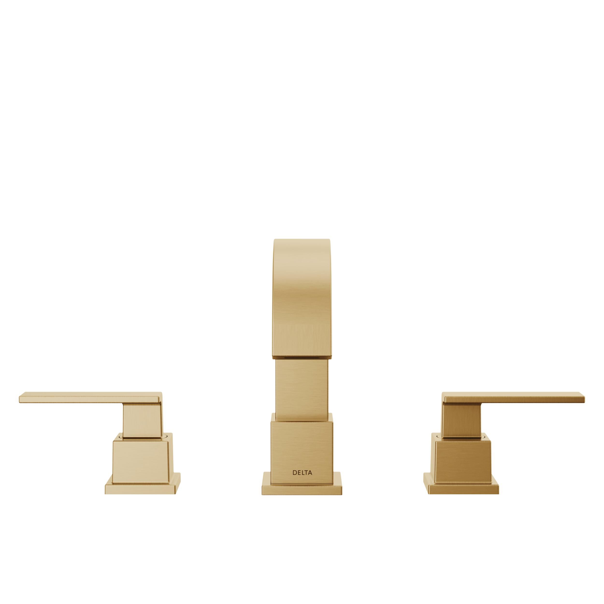 Two Handle Widespread Bathroom Faucet in Champagne Bronze 3553LF