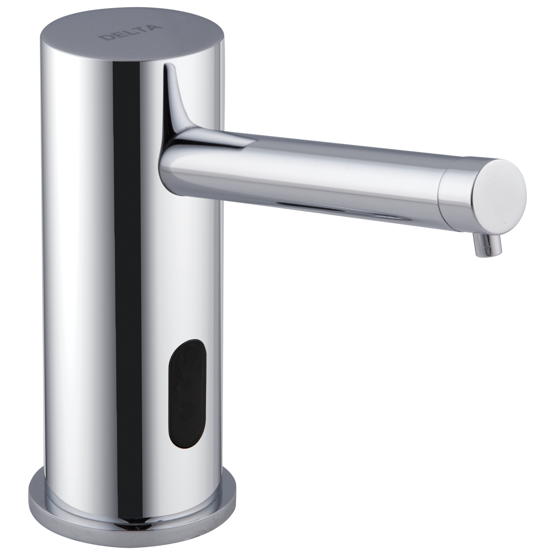 Deckmount Electronic Soap Dispenser Plug In in Chrome DESD750 Delta