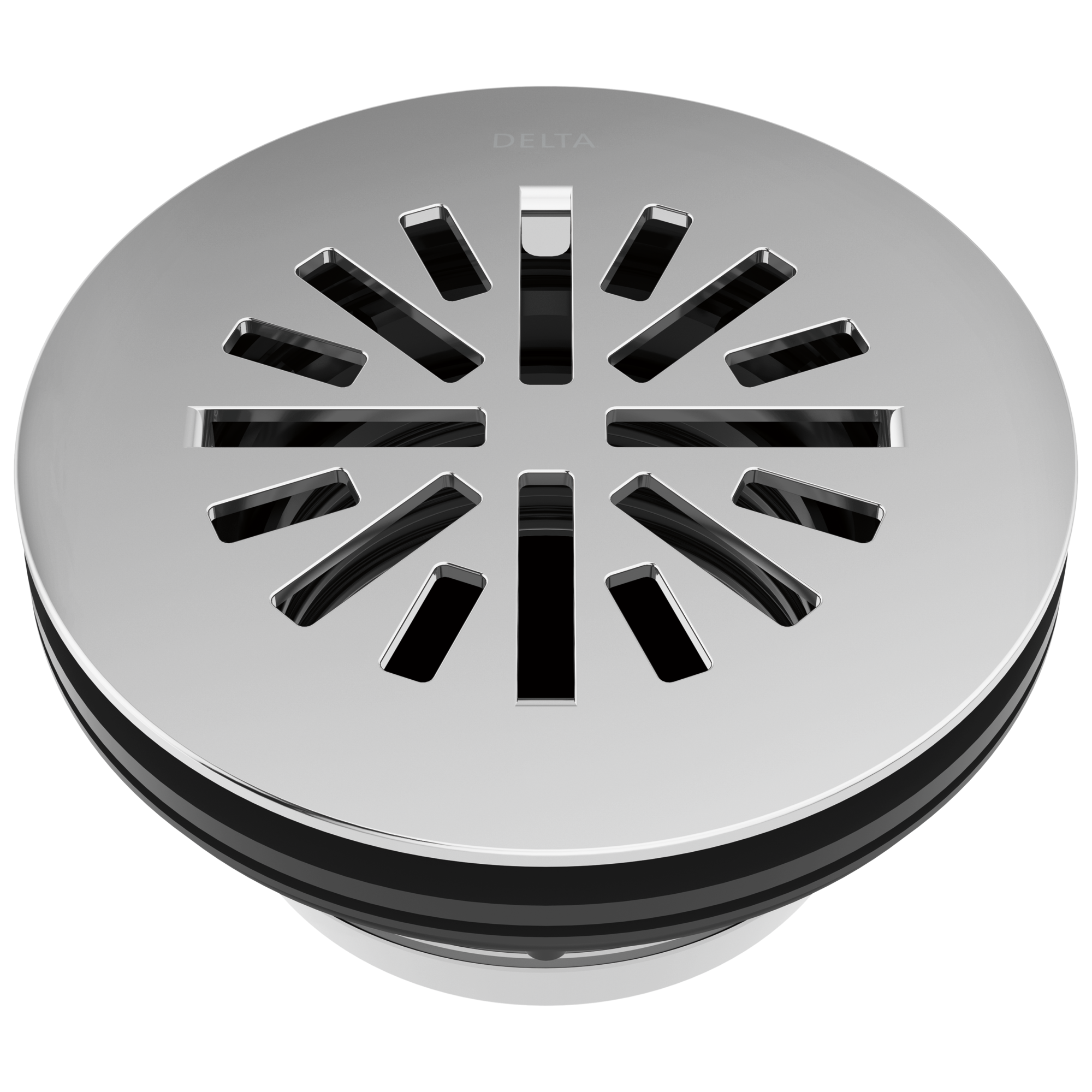 Delta Faucet Other 4" Prefab Round Shower Drain in Chrome