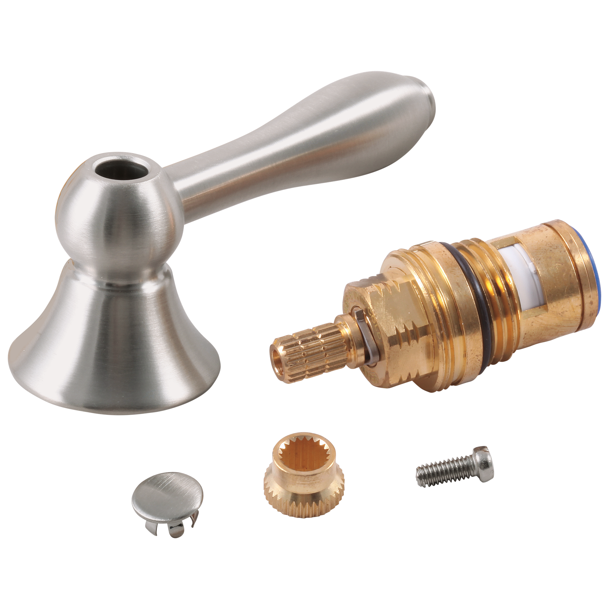 Delta Faucet Metal Lever Pot Filler Handle - w/ Cartridge in Stainless