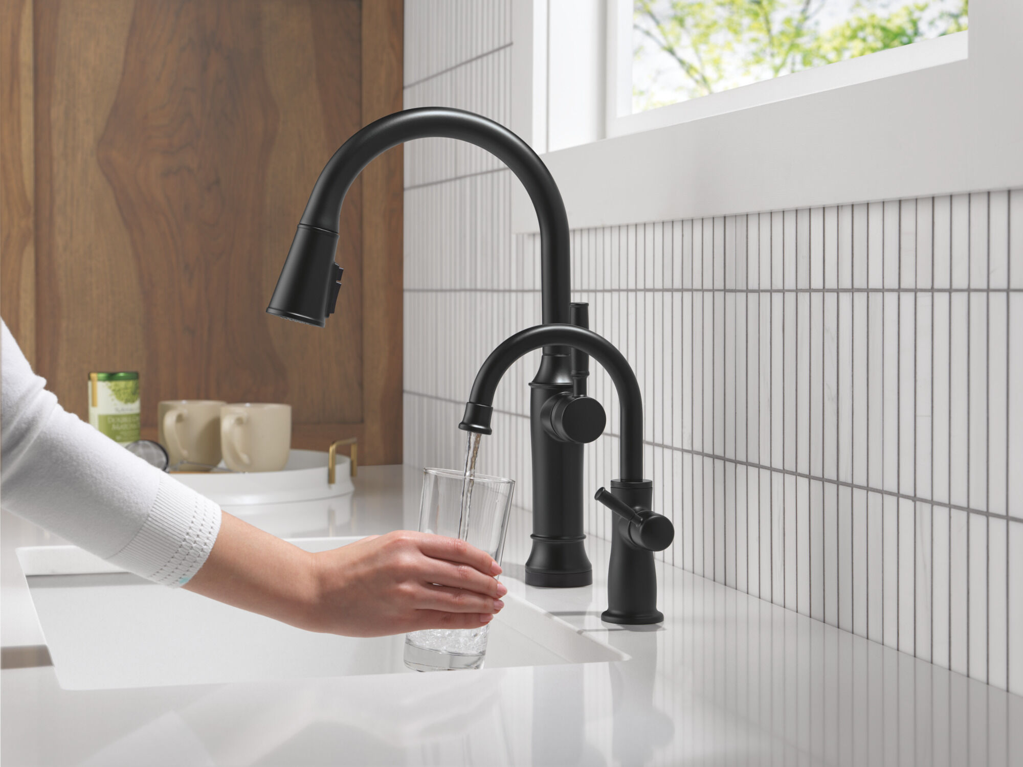 Touch2O® Technology Kitchen Faucet with Touchless Technology in