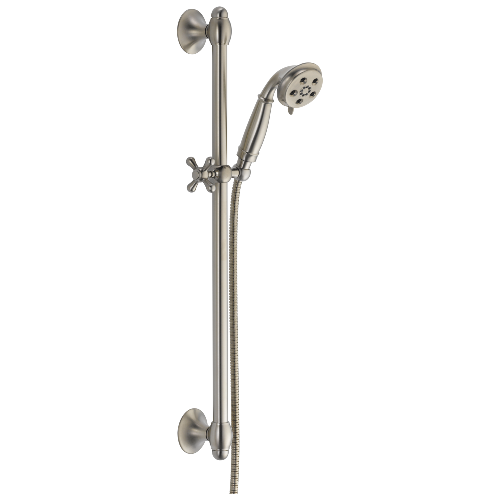 Delta Faucet Universal Showering Components H2OKinetic3-Setting Slide Bar Hand Shower - Stainless