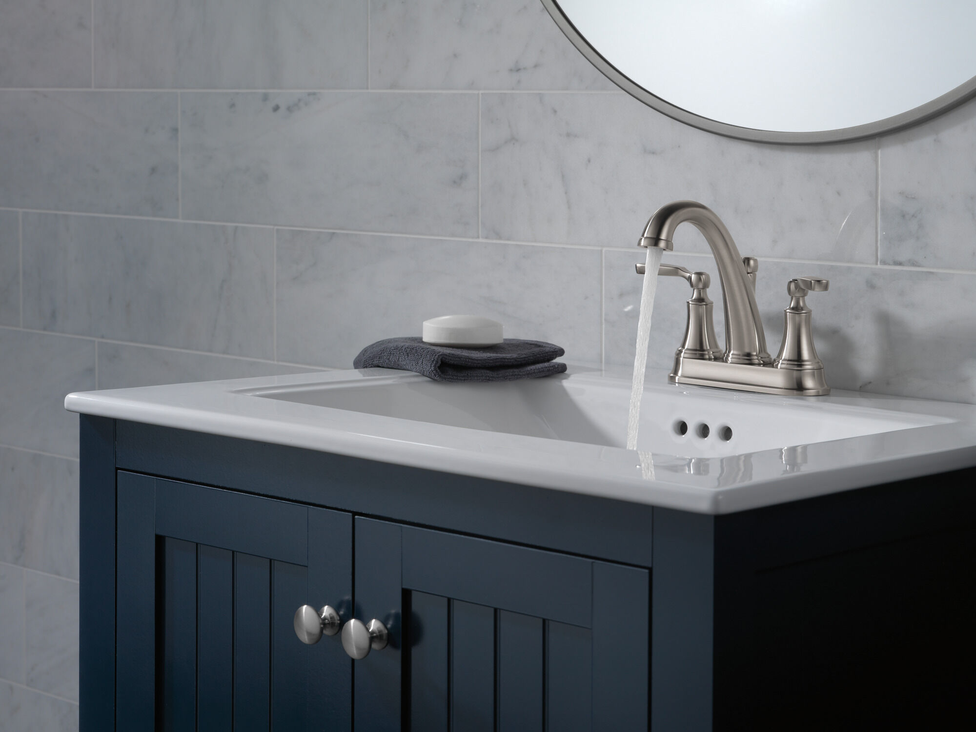 Bathroom Faucet in Stainless 2532LF-SSTP | Delta Faucet