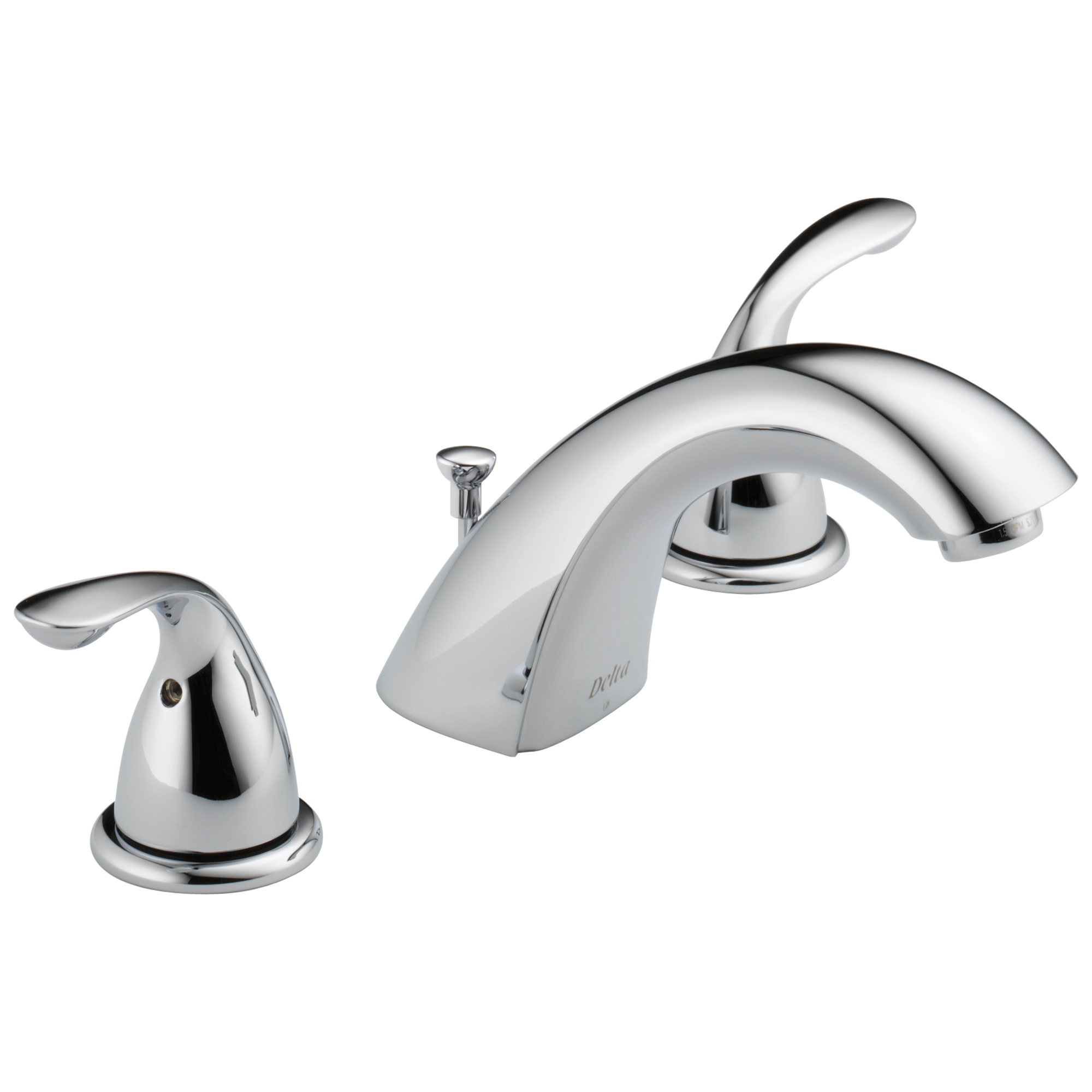 Delta Faucet Classic Two Handle Widespread Bathroom Faucet - Chrome