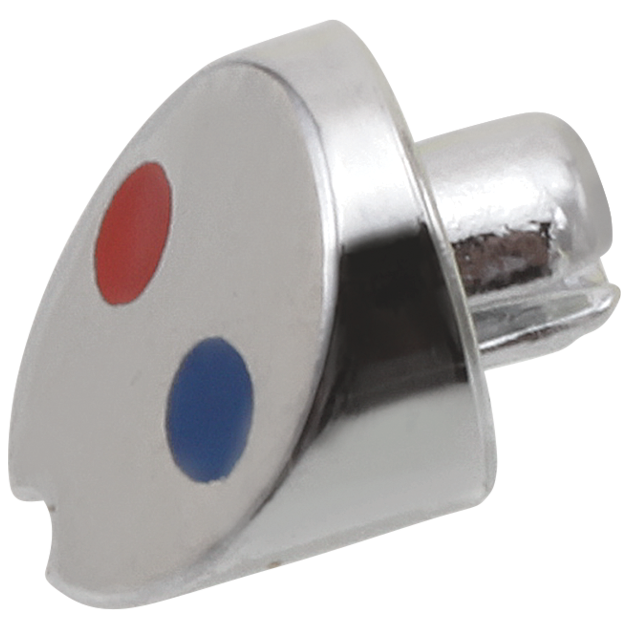 Delta Faucet CollinsE Button - Red / Blue - Finished