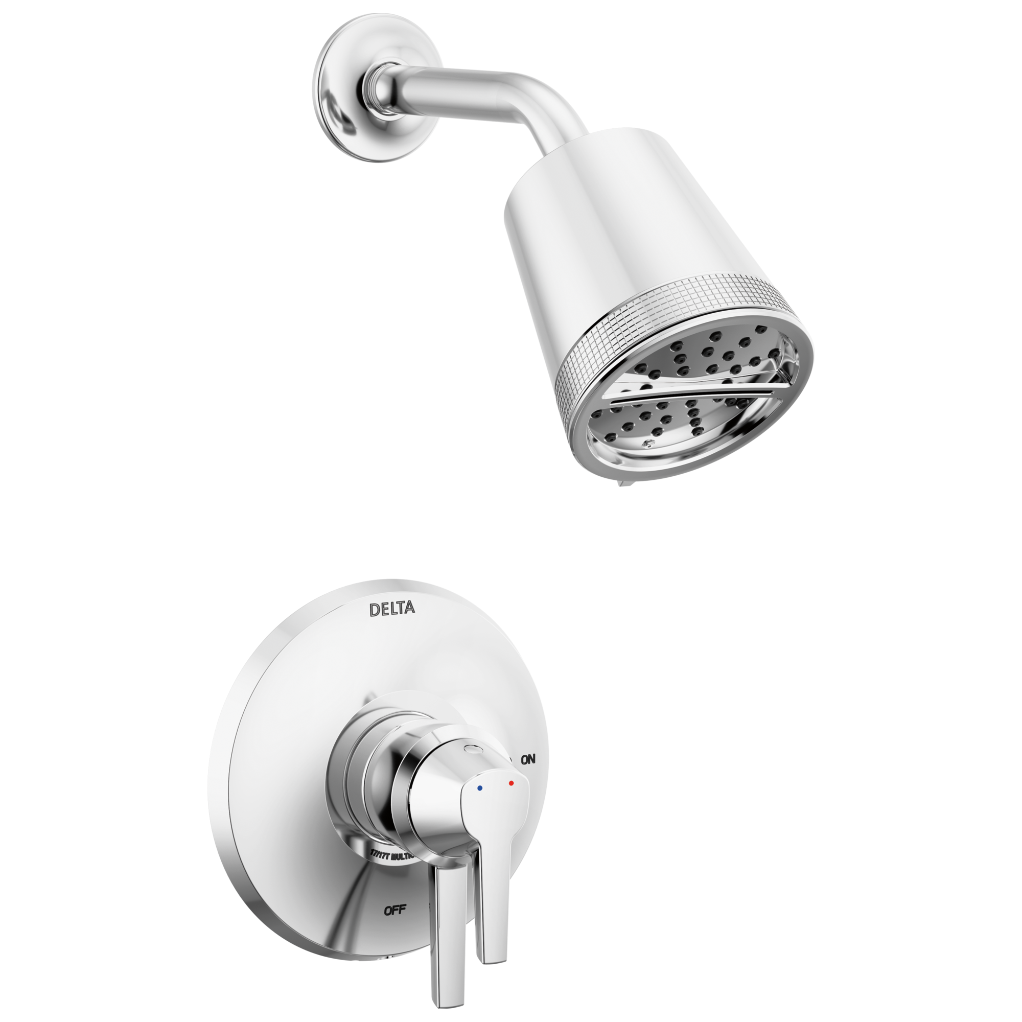 Delta Faucet GaleonE 17 Series Shower Trim with Cylinder SH - Lumicoat Chrome