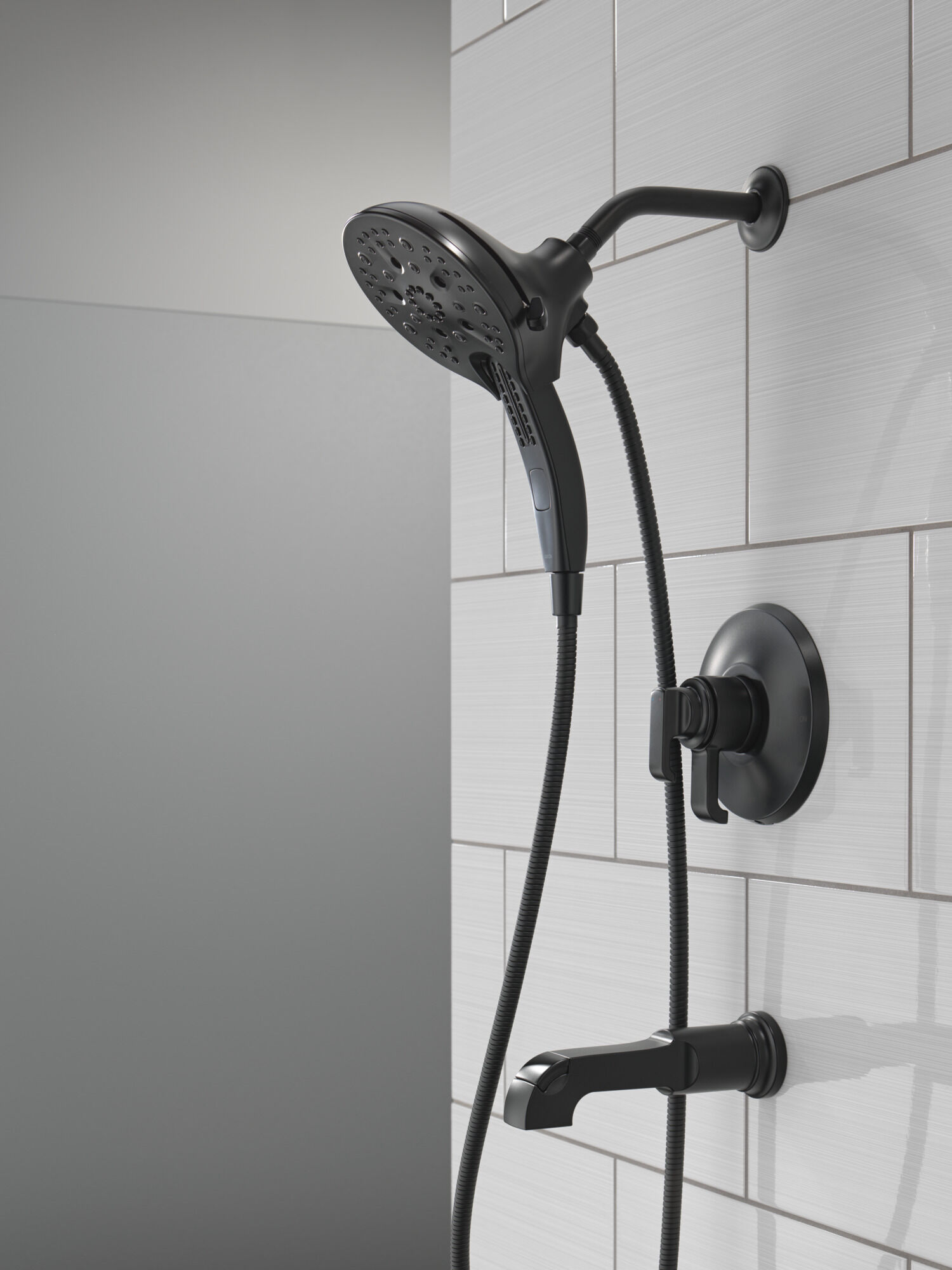 17 Series Tub Shower Trim in Matte Black T17489-BL | Delta Faucet