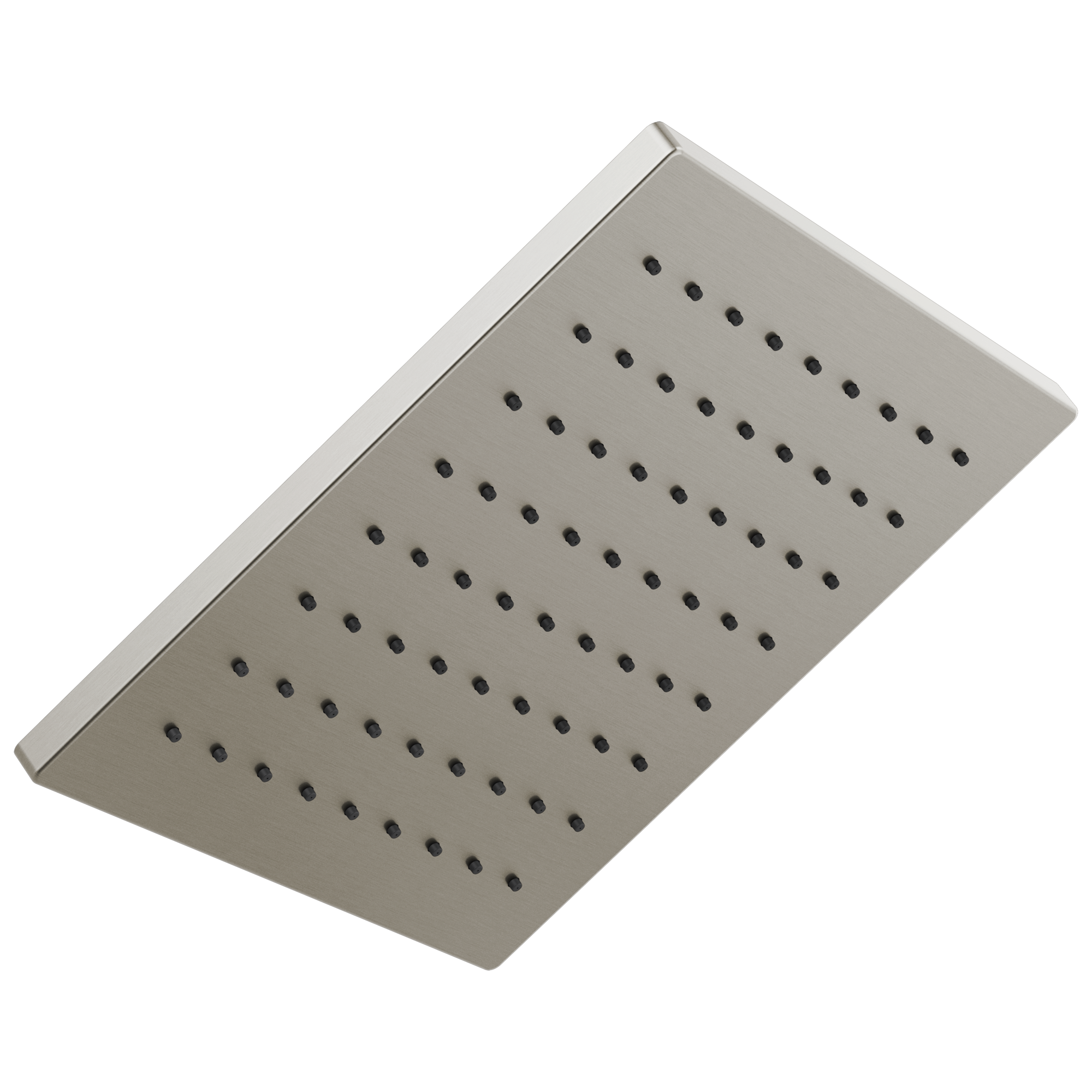 Delta Faucet Universal Showering Components Single-Setting Metal Raincan Shower Head - Lumicoat Stainless