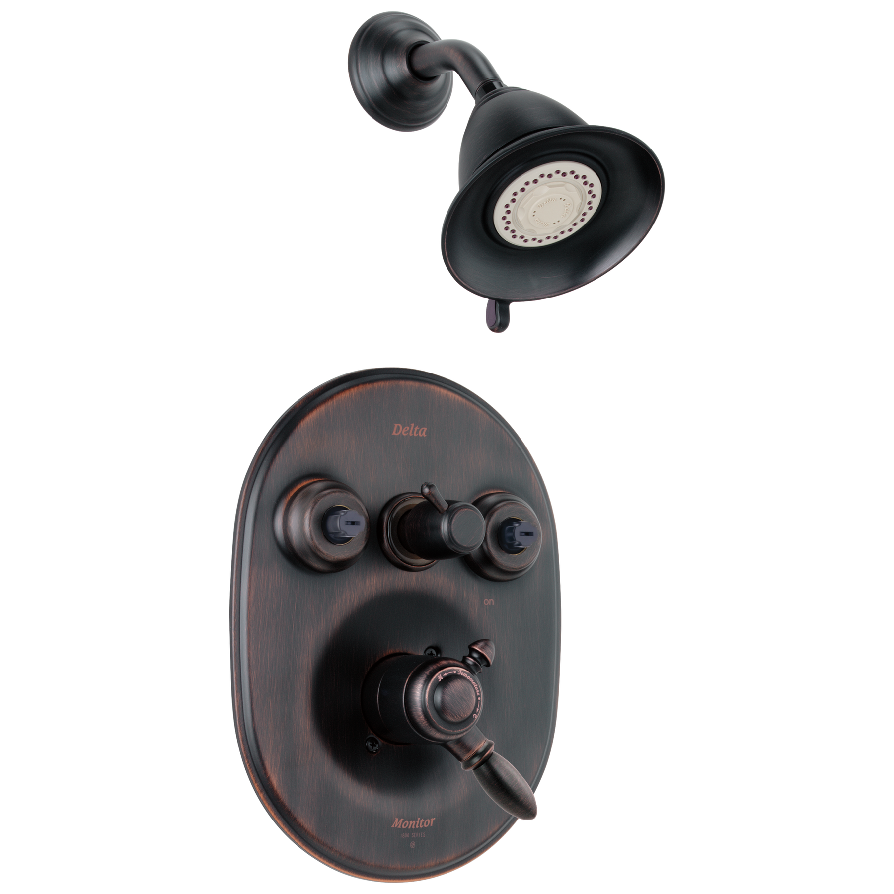 Monitor(R) 18 Series XO Jetted Shower(TM) Trim in Venetian Bronze