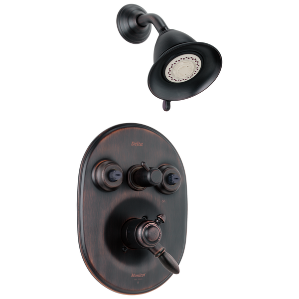 Reserved:area51様 Delta 20anniversary 1k Monitor(R) 18 Series XO Jetted Shower(TM) Trim in Venetian Bronze