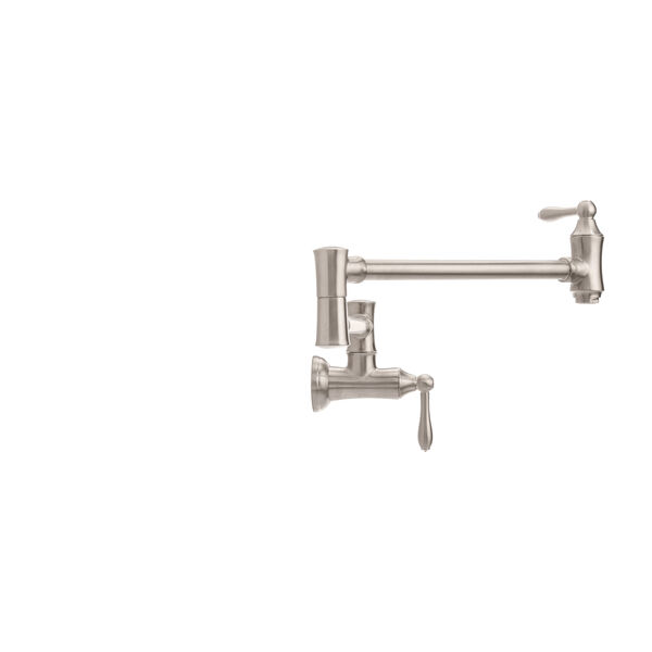 Pot Filler Kitchen Faucet Stainless Steel SUS304 Two Cross Ha Pot Filler Kitchen Faucet Stainless Steel SUS304 Two Cross Ha
