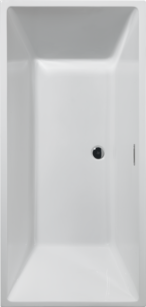 67 in. x 32 in. Freestanding Tub with Center Drain, image 2