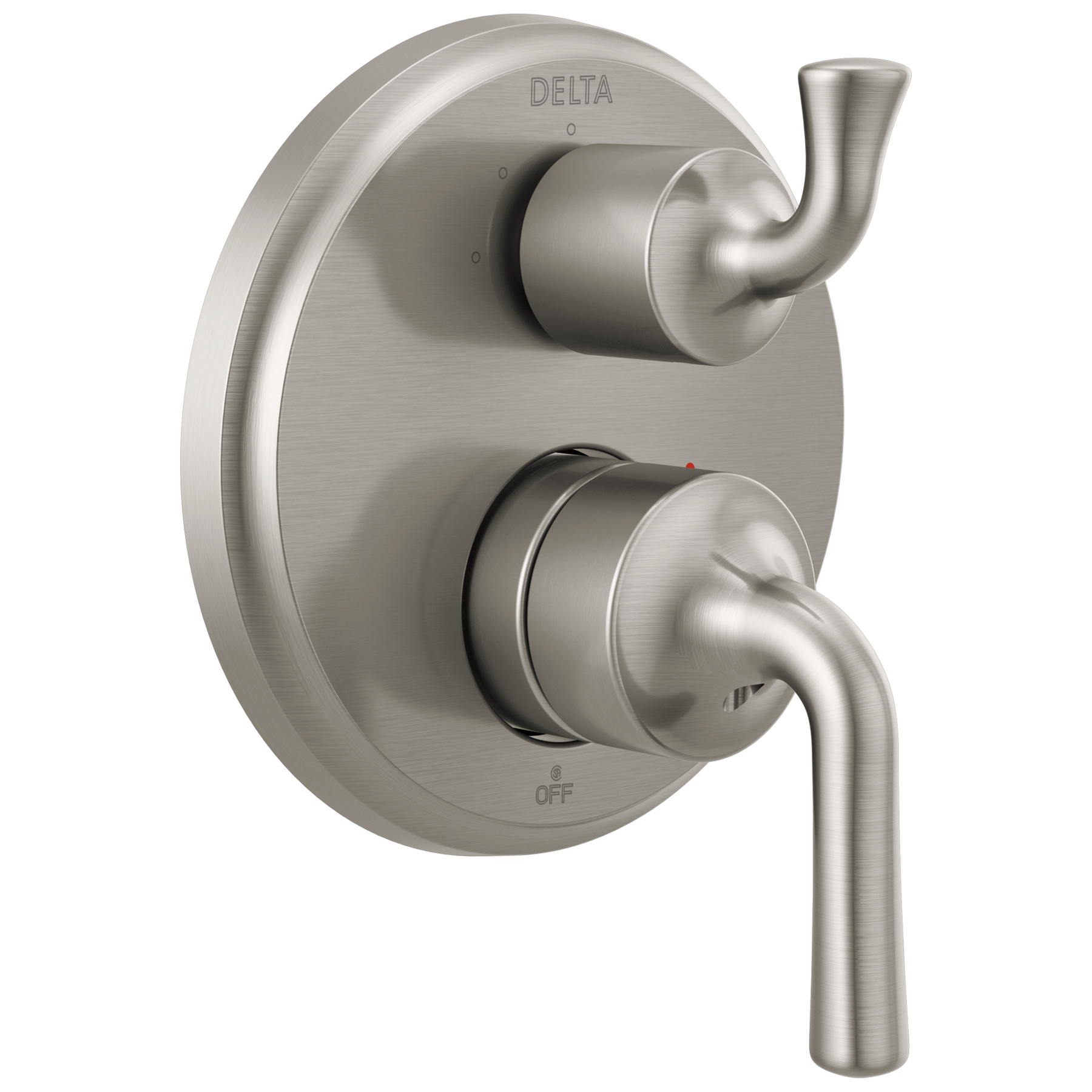 Two-Handle Monitor® 14 Series Valve Trim with 3-Setting Integrated