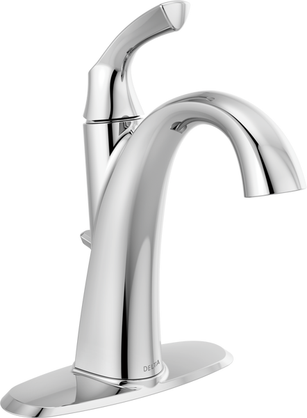 Single Handle Centerset Bathroom Faucet 15748lf Delta - Delta Chrome 1 Handle 4 In Centerset Bathroom Sink Faucet