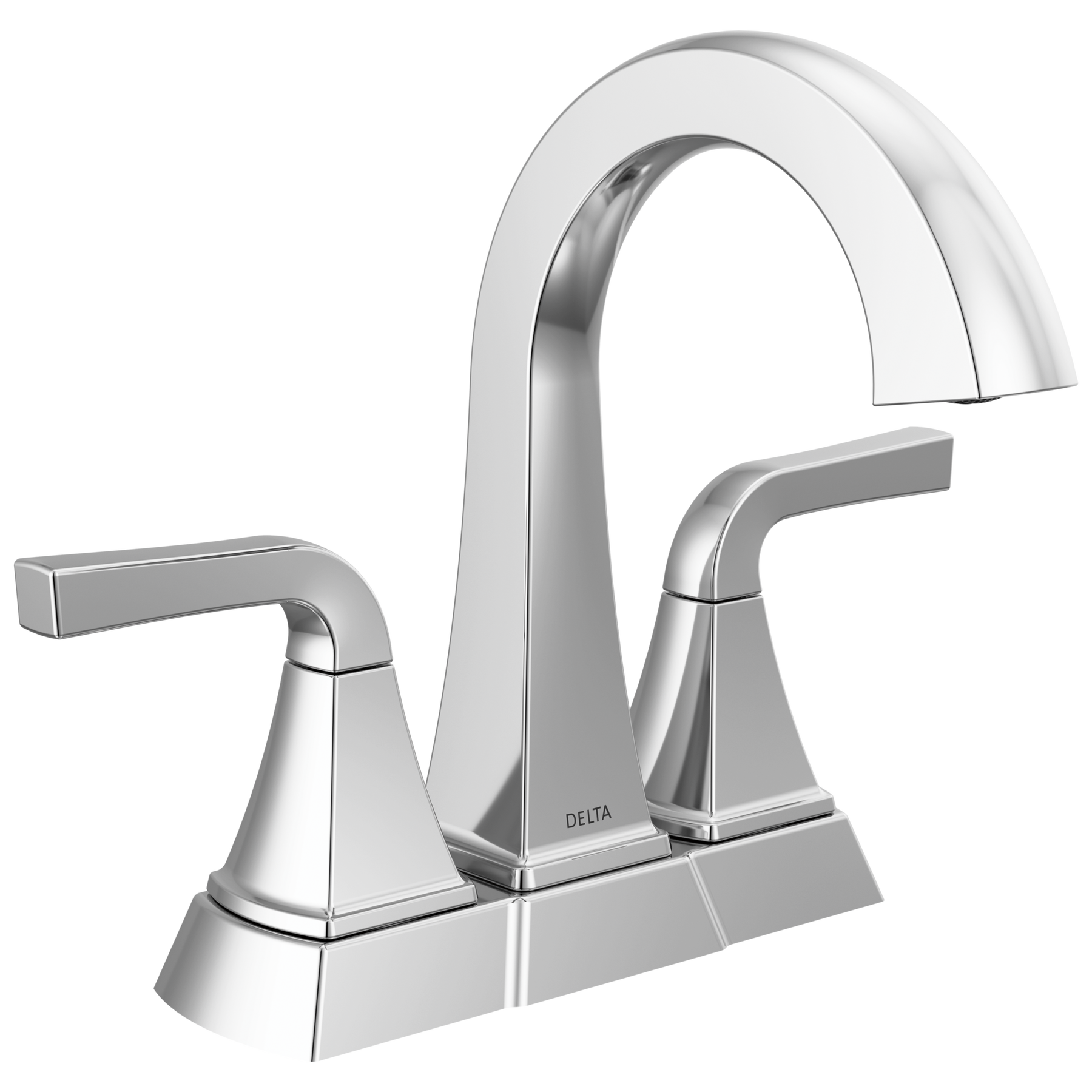Two Handle Centerset Bathroom Faucet in Chrome 25854LF | Delta Faucet