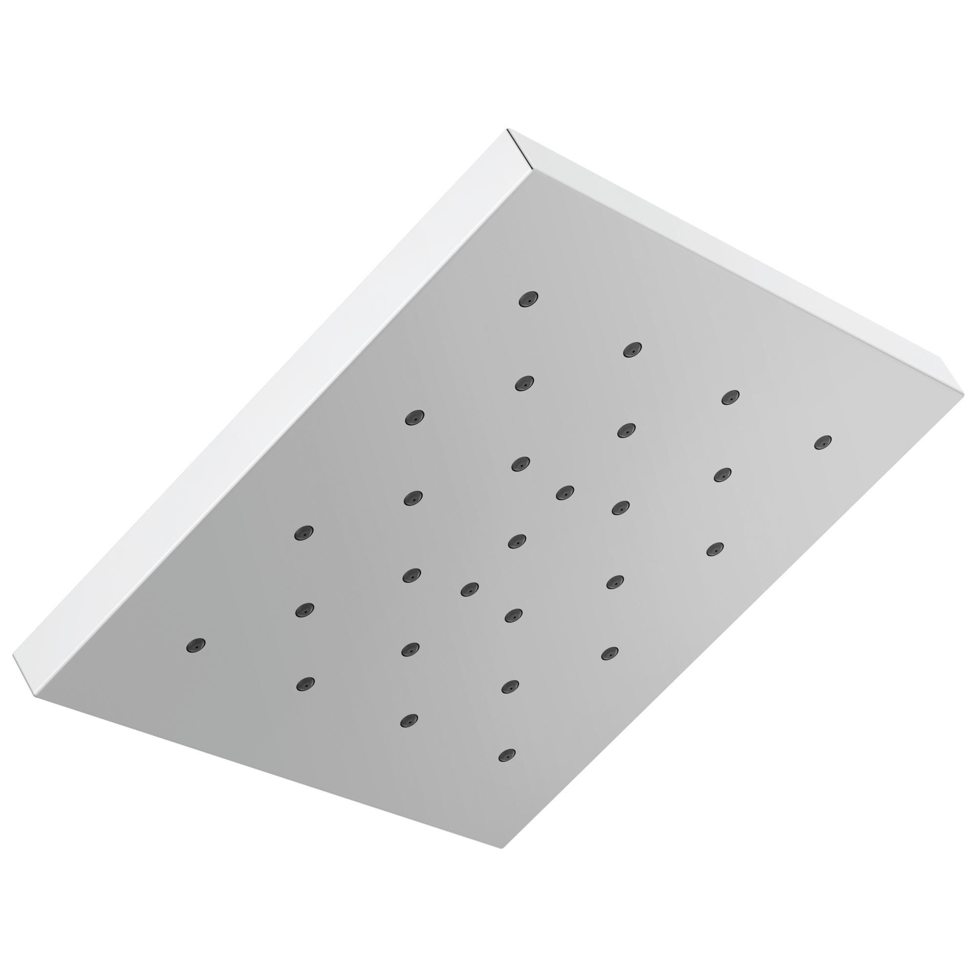 Delta Faucet Universal Showering Components H2Okinetic Single Setting Shower Head with UltraSoakE - Lumicoat Chrome