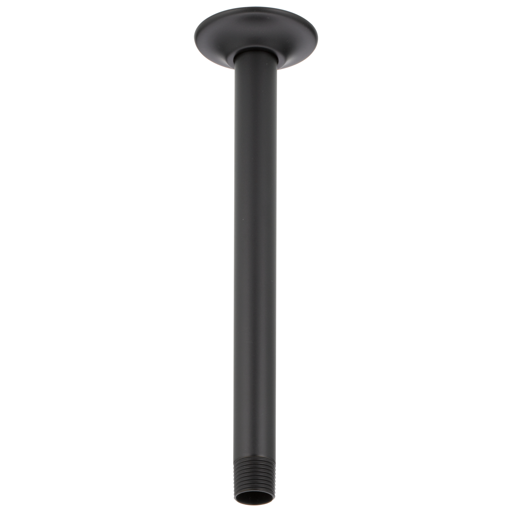 Delta Faucet Universal Showering Components Shower Arm & Flange 10'' Ceiling Mount - Matte Black
