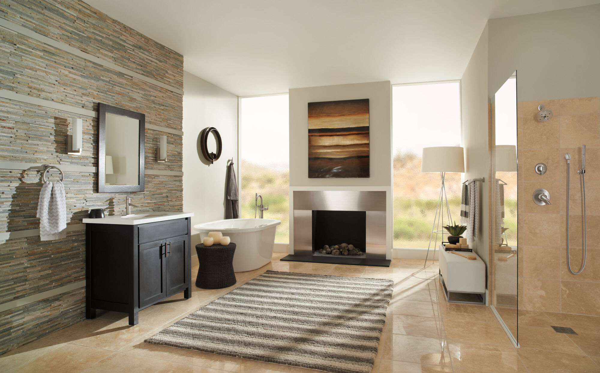 Single Handle Bathroom Faucet in Stainless 561LF-SSMPU | Delta Faucet