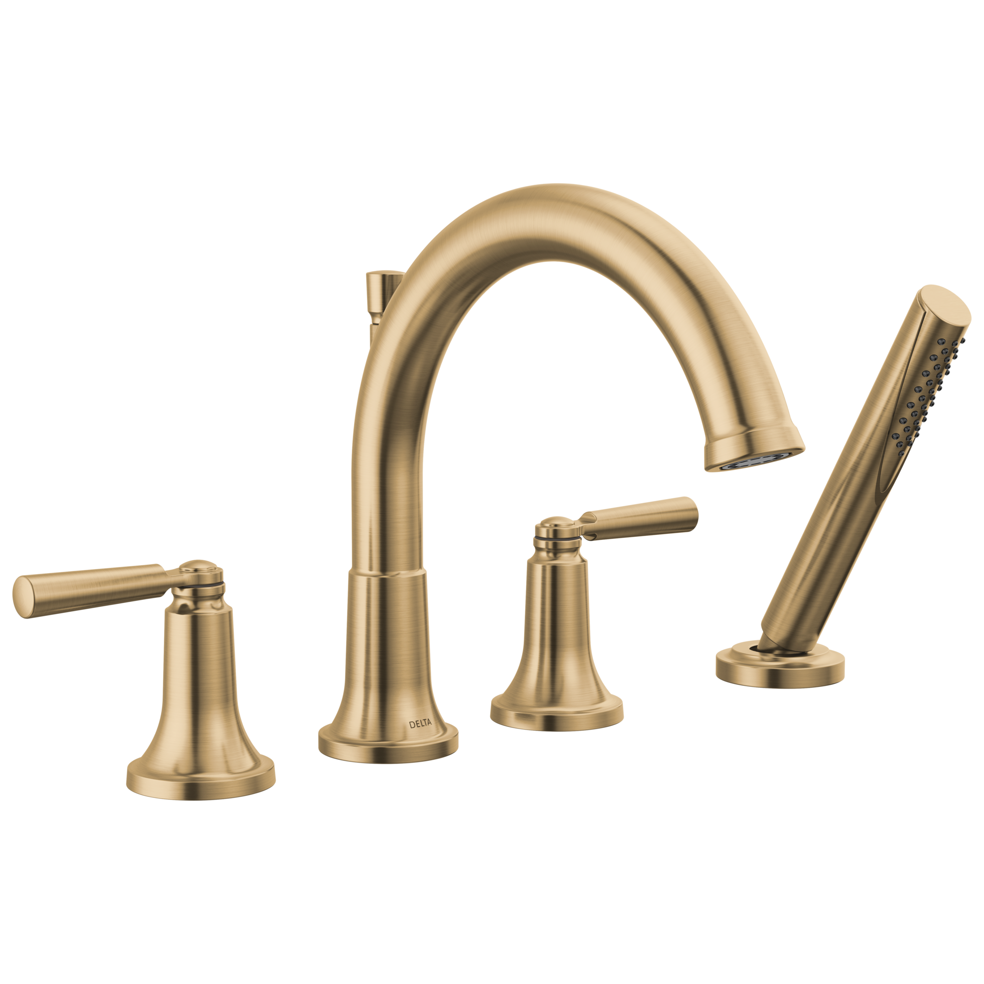 Delta Faucet Saylore Roman Tub Trim With Hand Shower - Champagne - Bronze