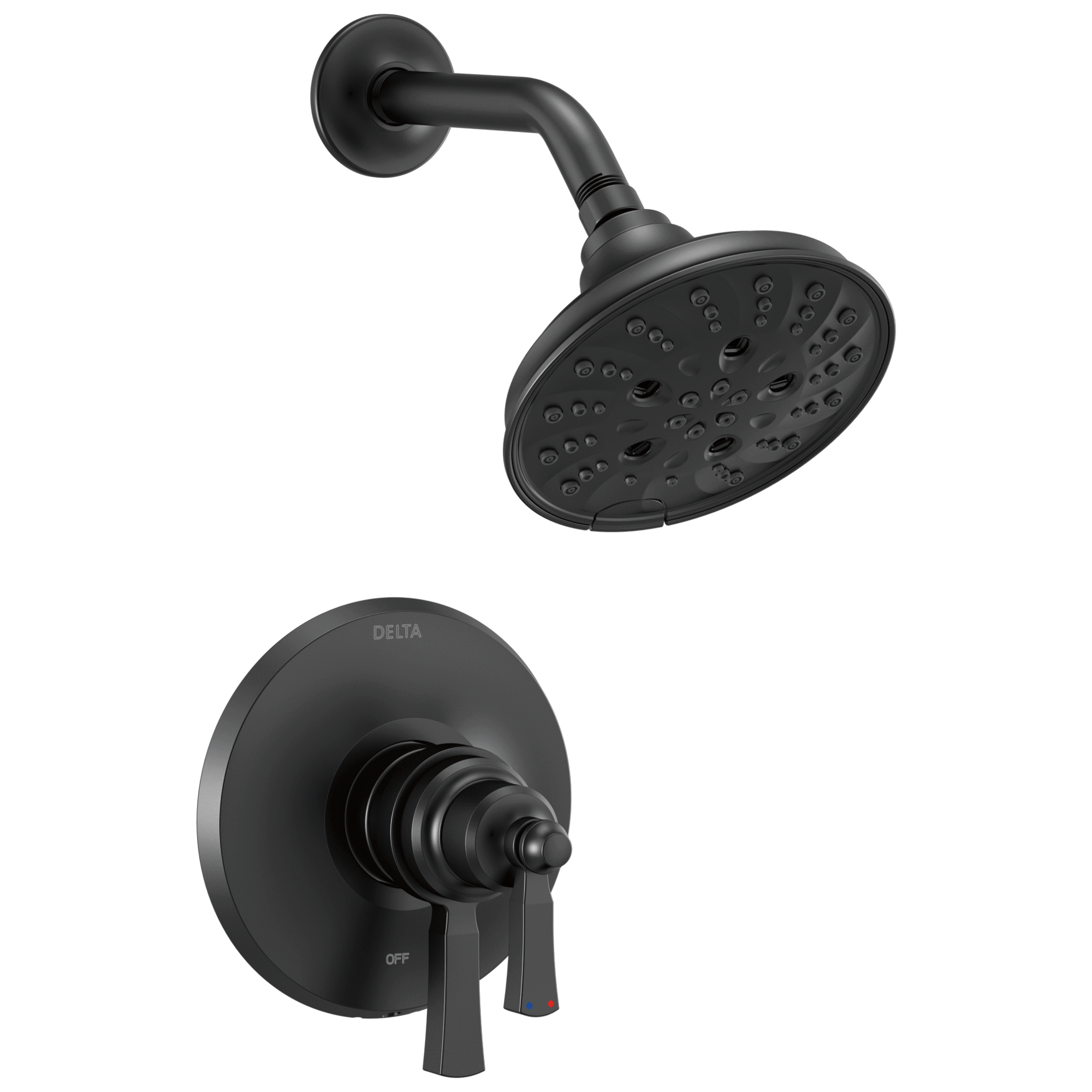 Delta Dorval™ Shower Trim - Monitor 17 in Matte Black