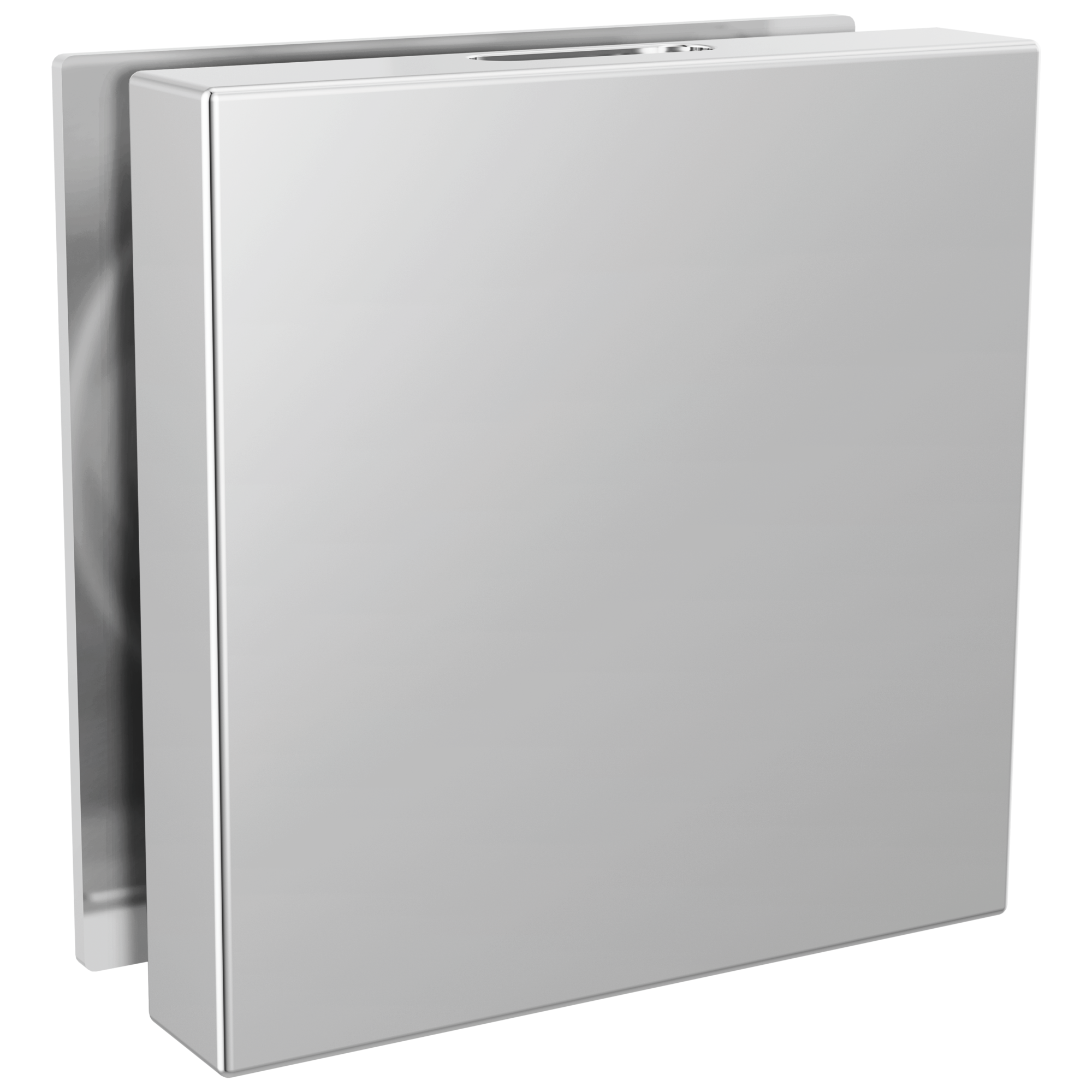 Delta Faucet Universal Showering Components Contemporary Square Steam Head - Lumicoat Chrome